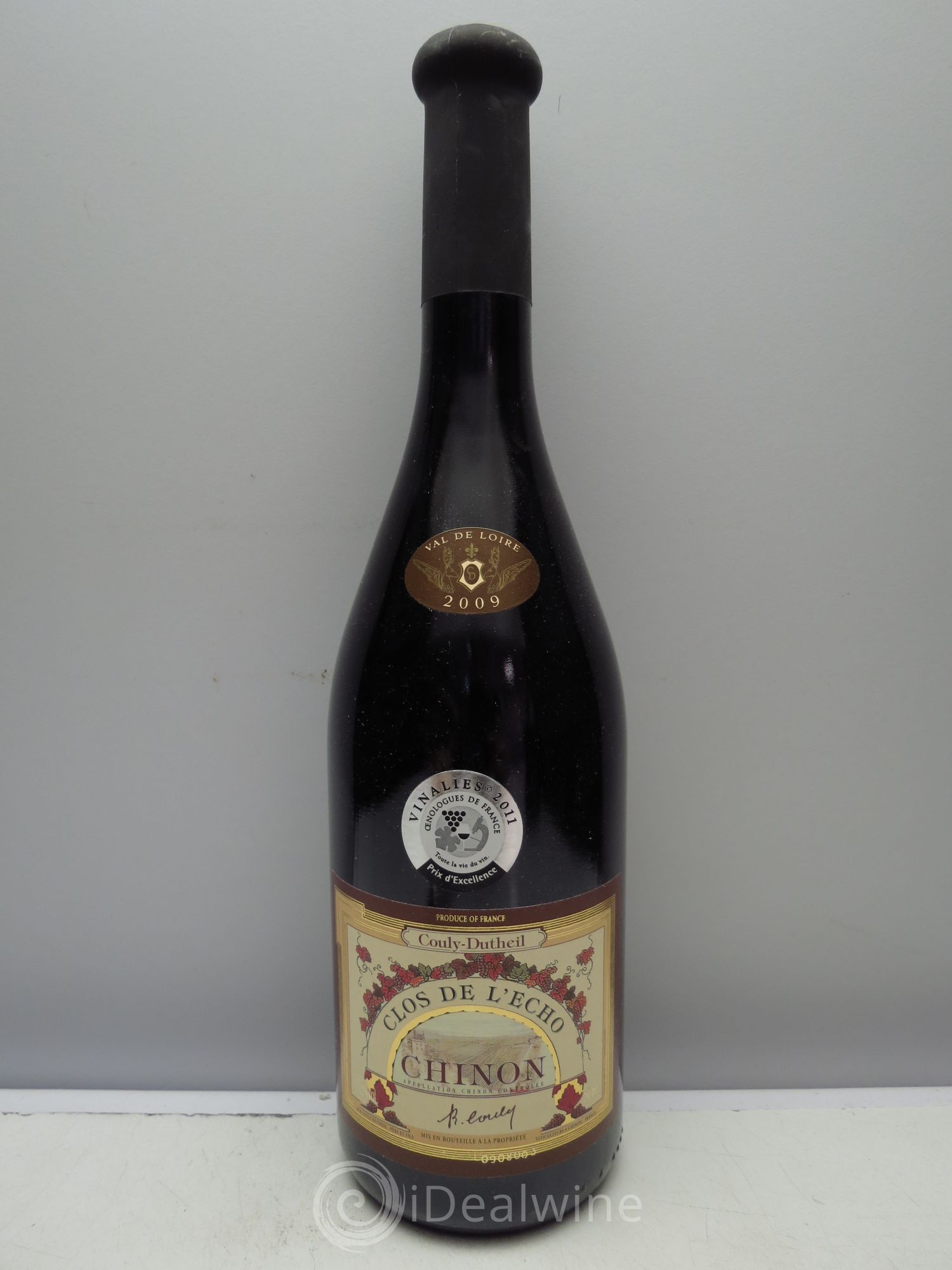 Chinon Clos de l'Echo Couly-Dutheil 2009 - Lot de 1 bouteille - 0