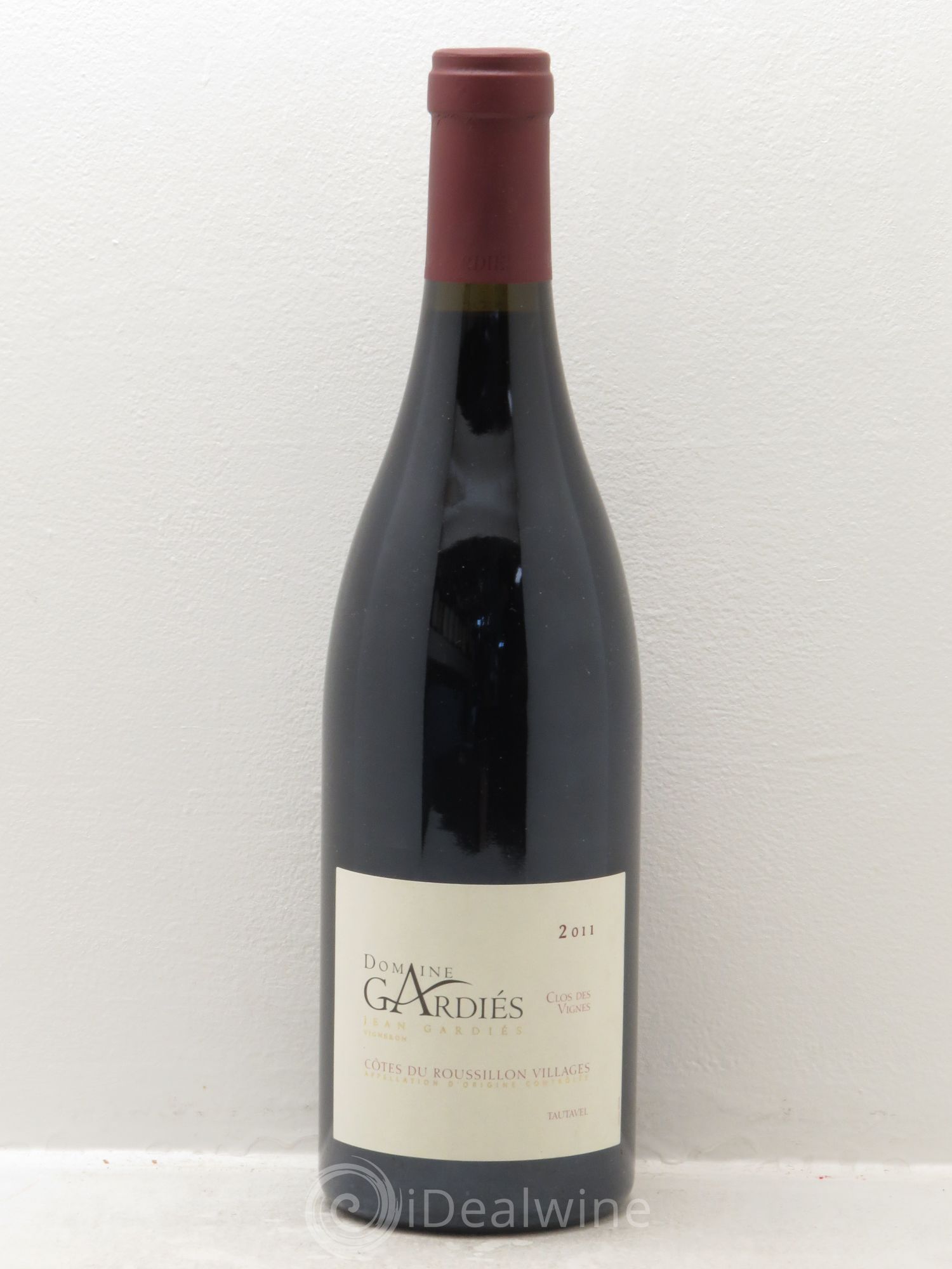 Côtes du Roussillon Villages - Tautavel Gardiés (Domaine) Clos des Vignes 2011 - Lot de 1 bouteille - 0