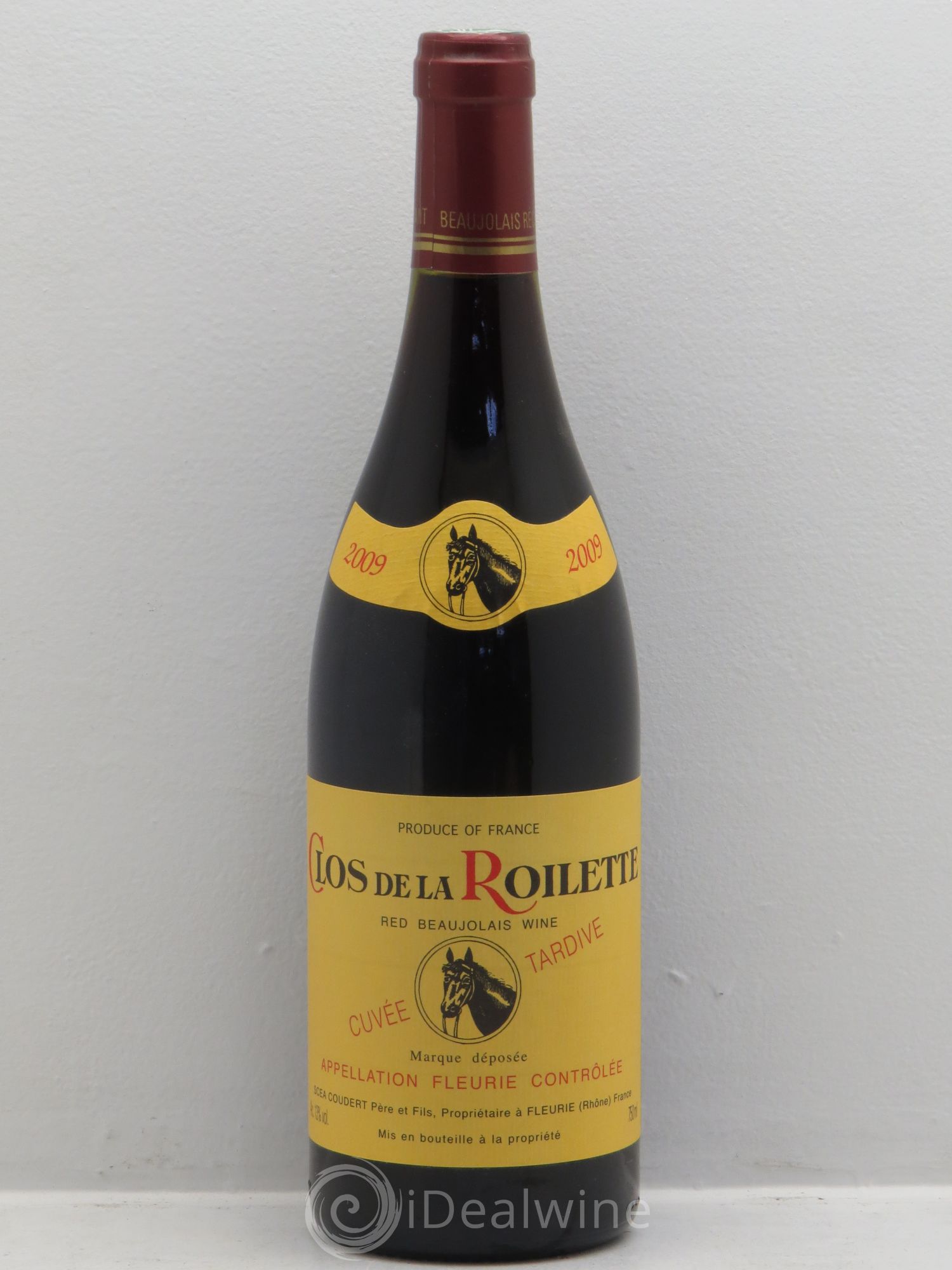 Fleurie Cuvée Tardive Clos de la Roilette 2009 - Lot de 1 bouteille - 0