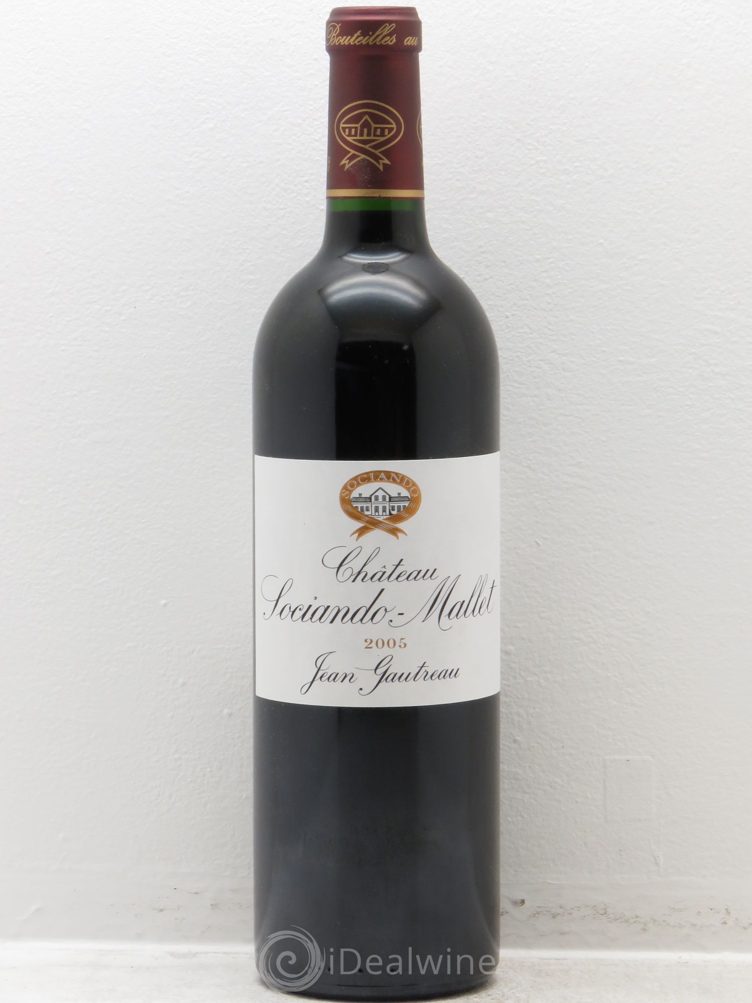 Château Sociando Mallet 2005 - Lot de 1 bouteille - 0