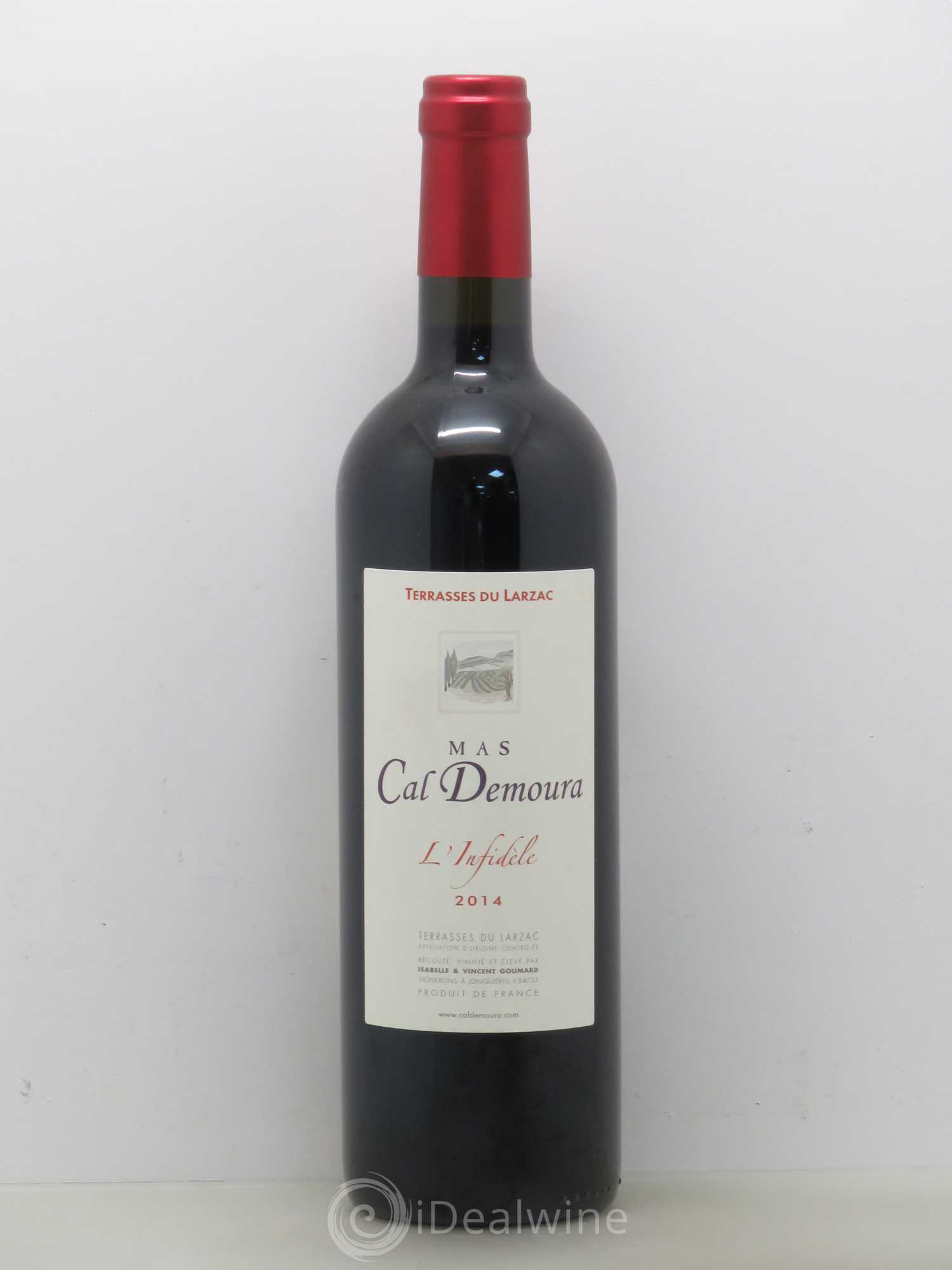 Terrasses du Larzac L'Infidèle Mas Cal Demoura 2014 - Lot de 1 bouteille - 0