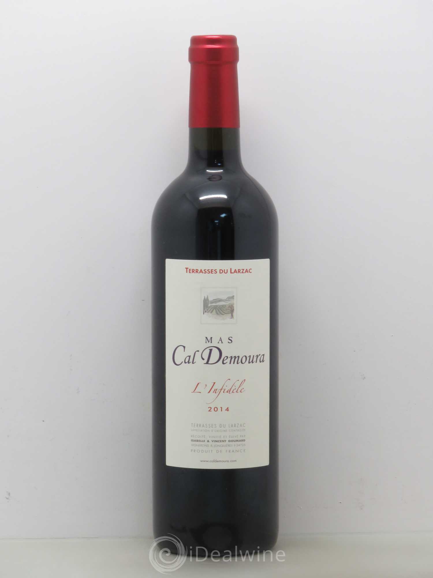 Terrasses du Larzac L'Infidèle Mas Cal Demoura 2014 - Lot de 1 bouteille - 0