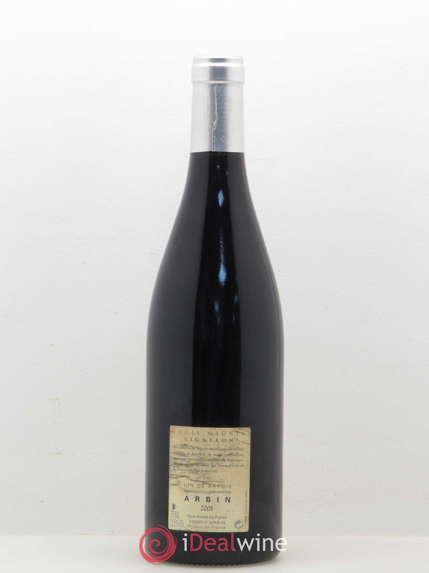 Vin de Savoie Arbin La Brova Louis Magnin 2008 - Lot de 1 bouteille - 1
