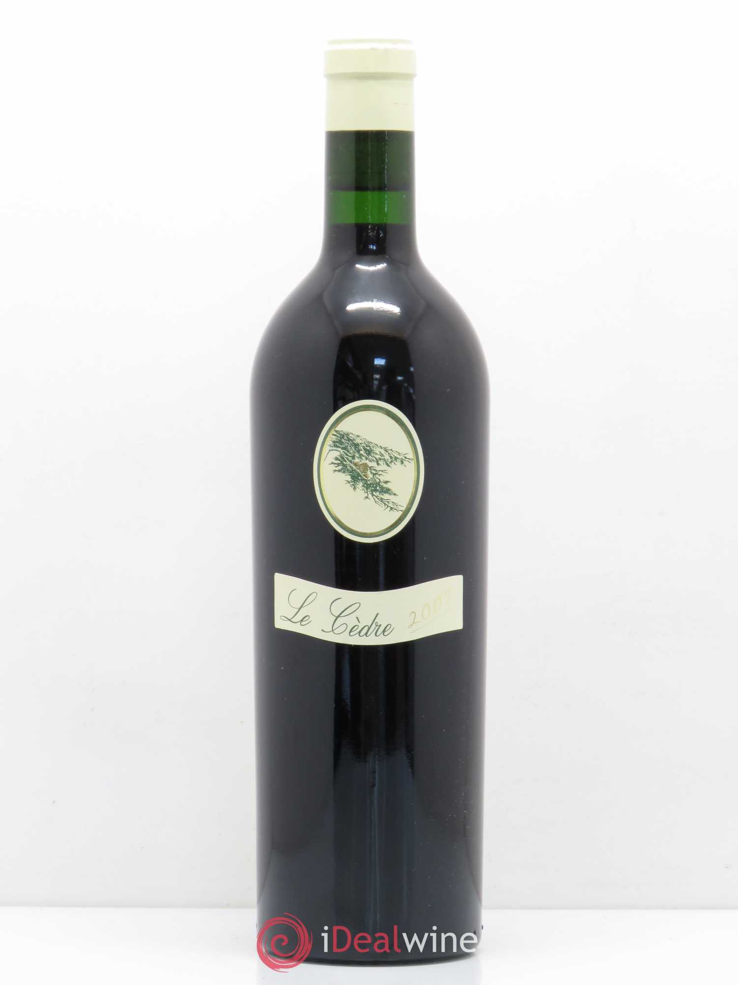 Cahors Château du Cèdre Cuvée Le Cèdre Pascal et Jean-Marc Verhaeghe 2007 - Lot de 1 bouteille - 0