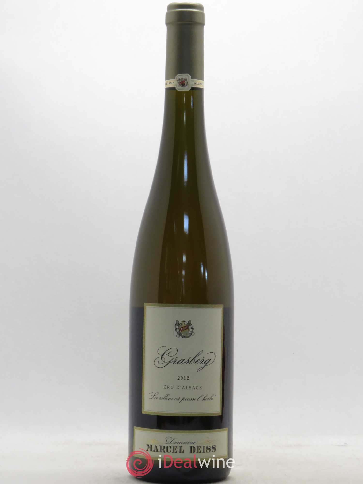 Alsace Grasberg Marcel Deiss (Domaine) 2012 - Lot de 1 bouteille - 0