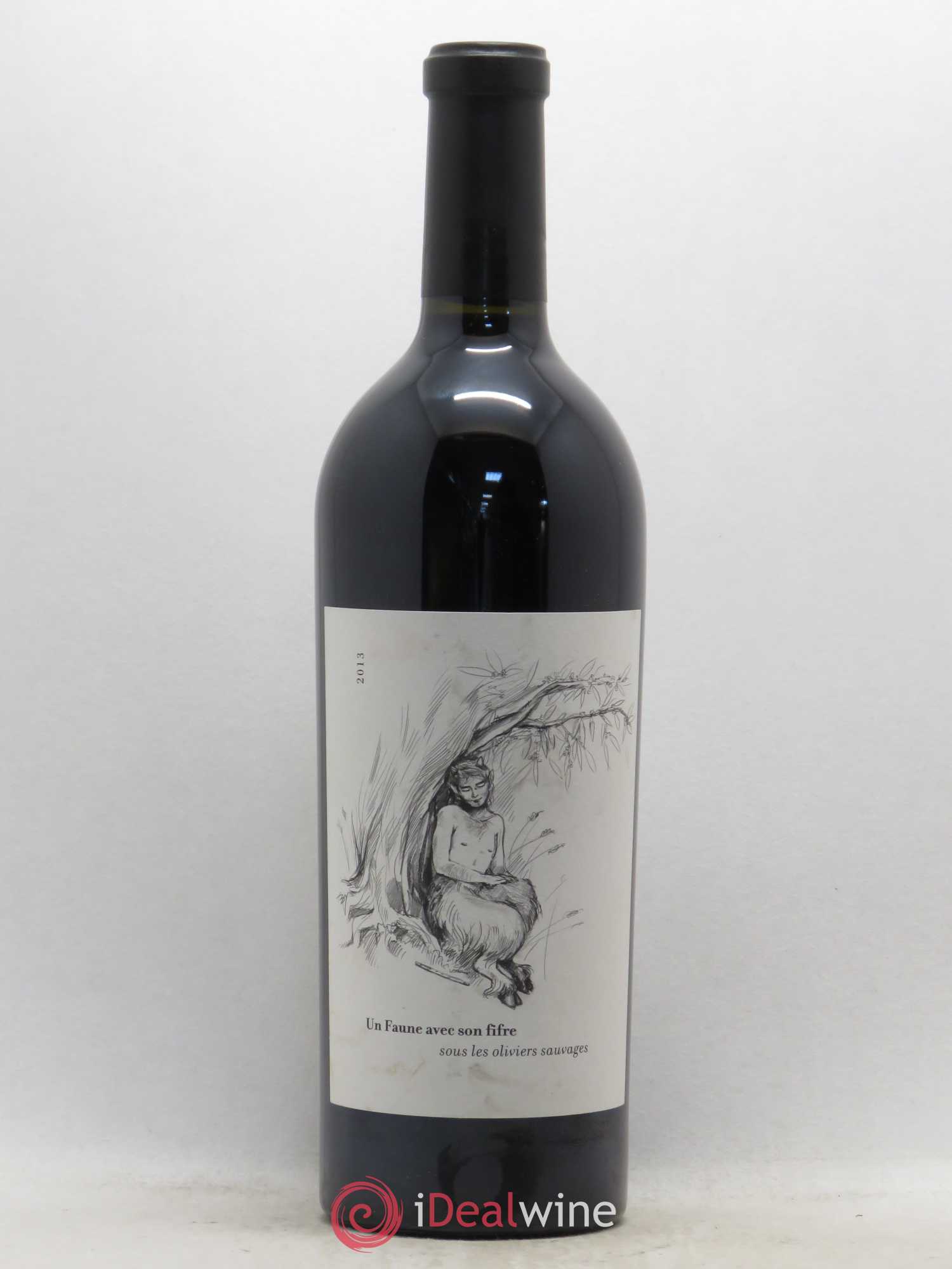 Côtes Catalanes (anciennement IGP Pyrénées Orientales) Clos des Fées Un faune avec son Fifre Hervé Bizeul 2013 - Lot de 1 bouteille - 0