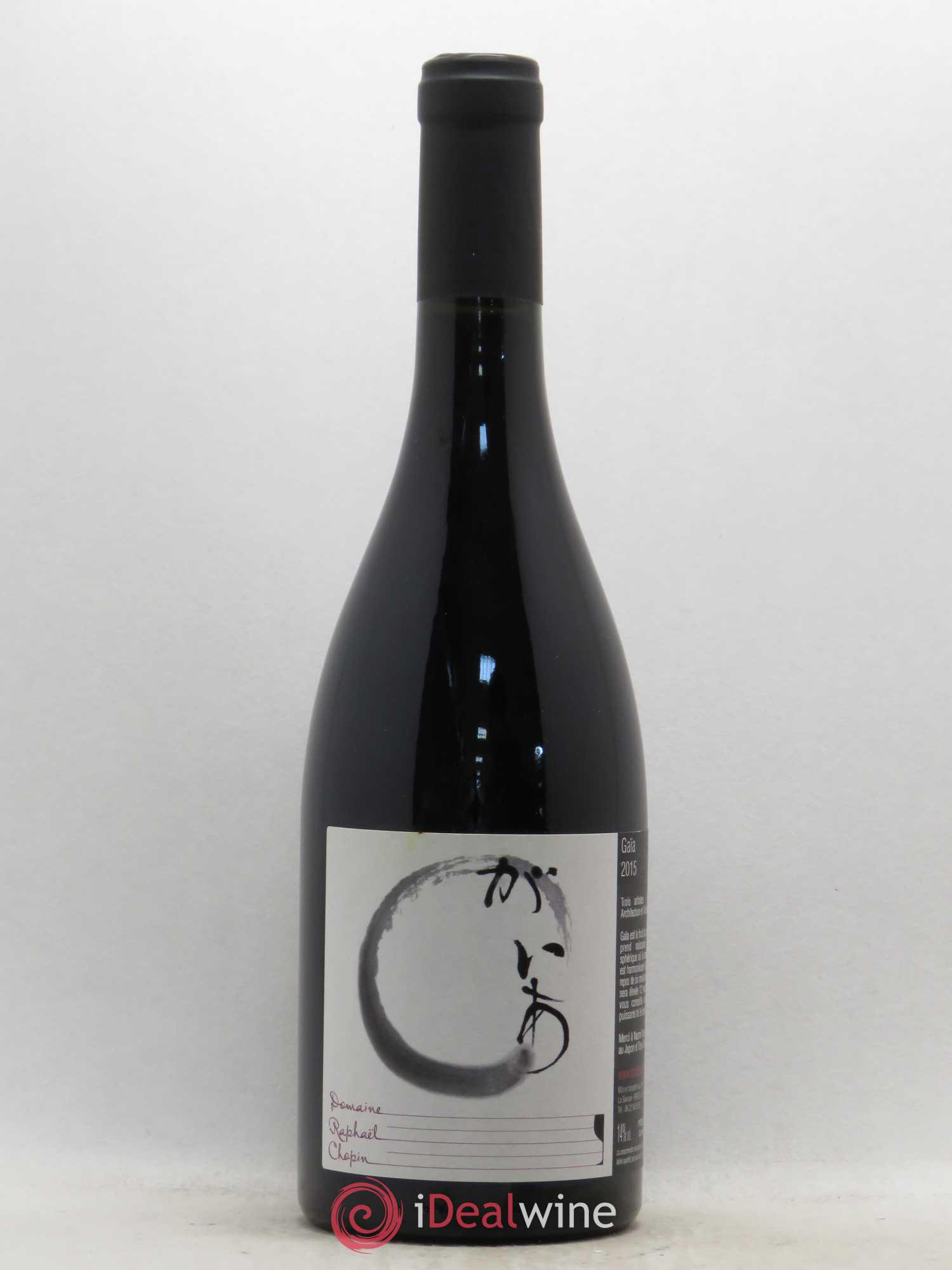 Régnié Gaia Domaine Raphael Chopin 2015 - Lot de 1 bouteille - 0