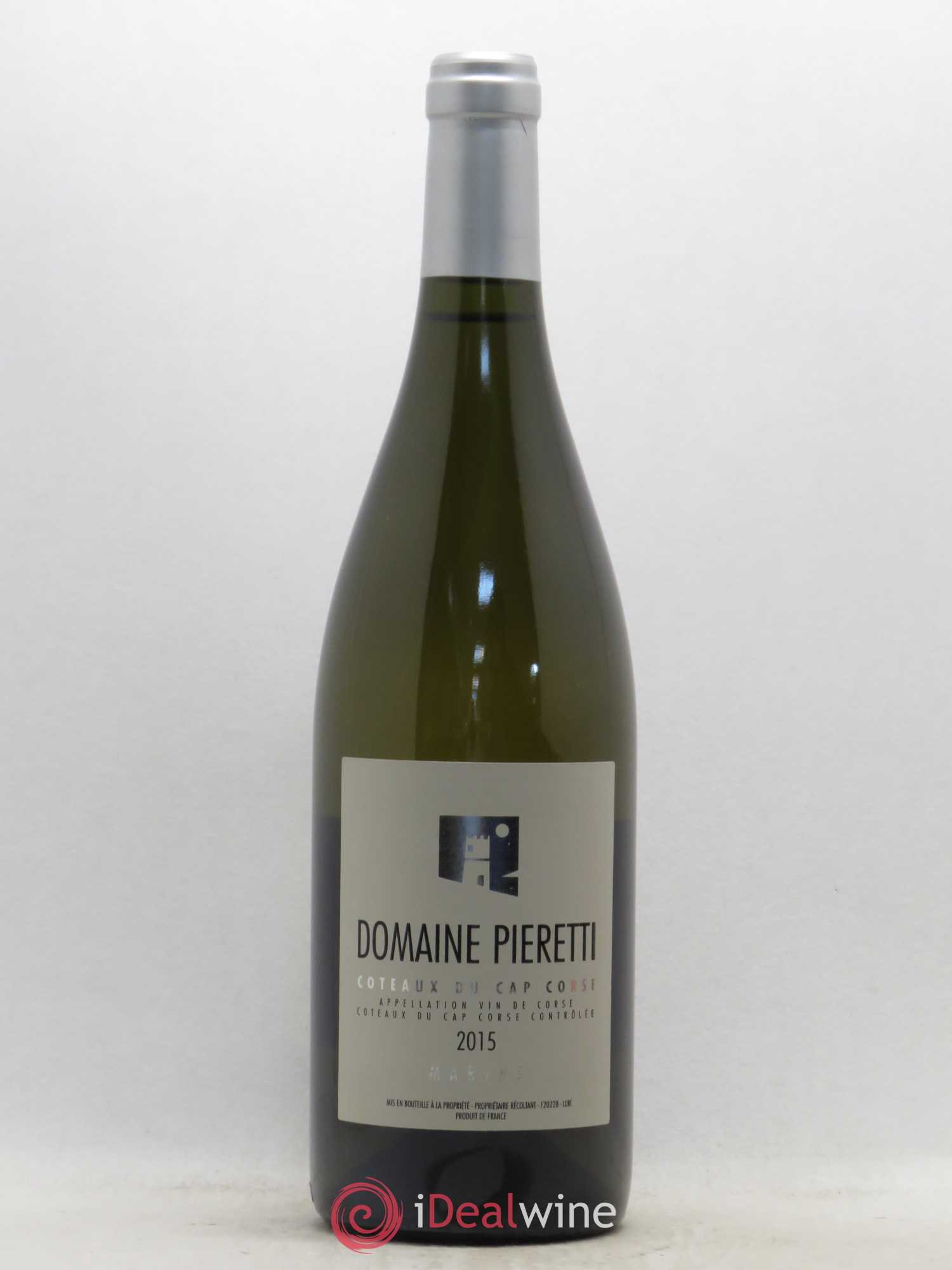 Vin de Corse Coteaux du Cap Corse Marine Domaine Pieretti 2015 - Posten von 1 Flasche - 0