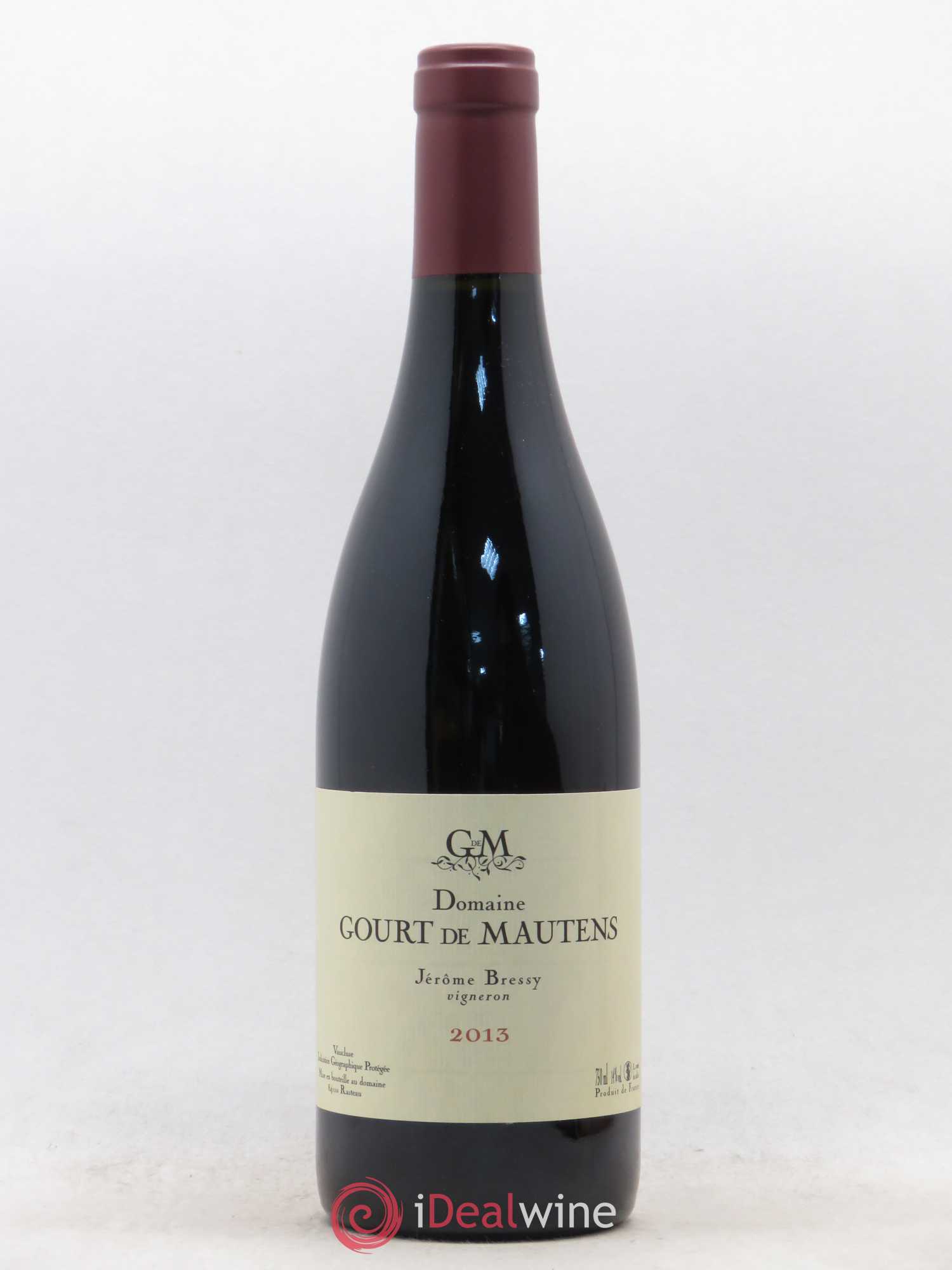 Vaucluse (Vin de Pays de Vaucluse) Domaine Gourt de Mautens - Jérôme Bressy 2013 - Lot de 1 bouteille - 0