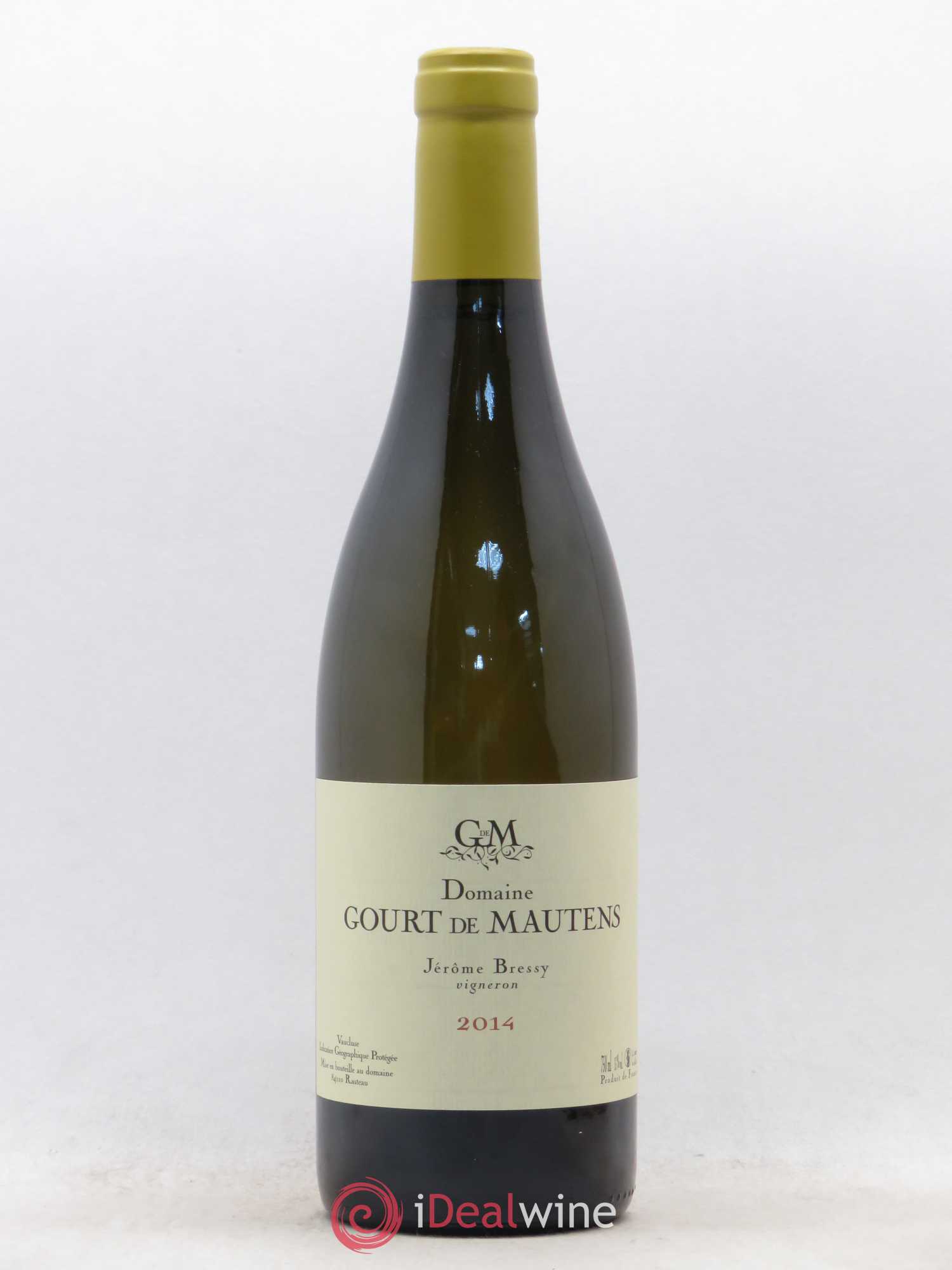 Vaucluse (Vin de Pays de Vaucluse) Domaine Gourt de Mautens - Jérôme Bressy 2014 - Lot de 1 bouteille - 0
