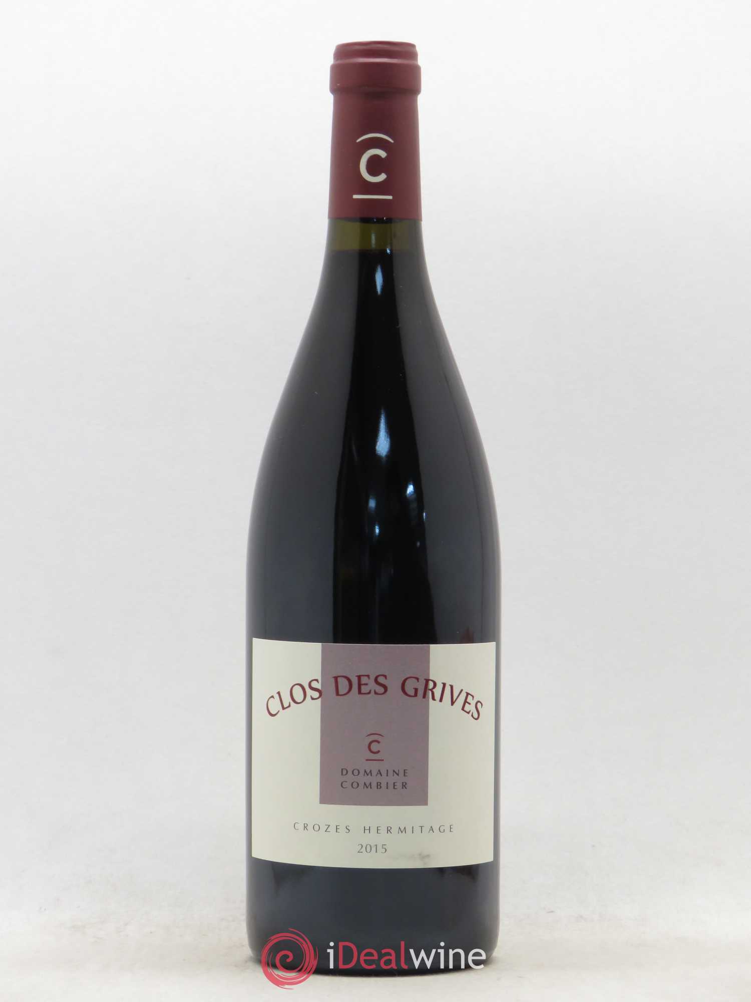 Crozes-Hermitage Clos des Grives Combier 2015 - Lot de 1 bouteille - 0