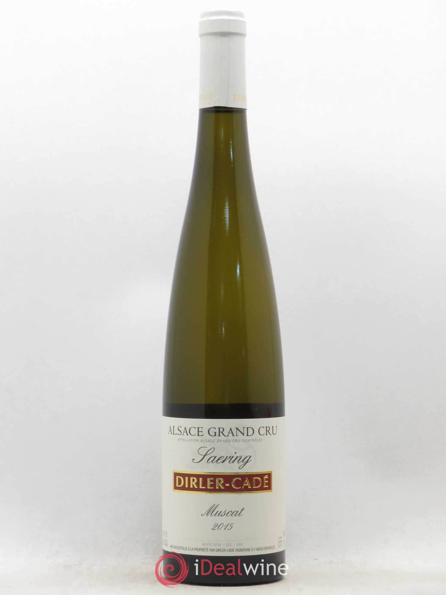 Alsace Muscat Grand Cru Saering Domaine Dirler Cadé 2015 - Posten von 1 Flasche - 0