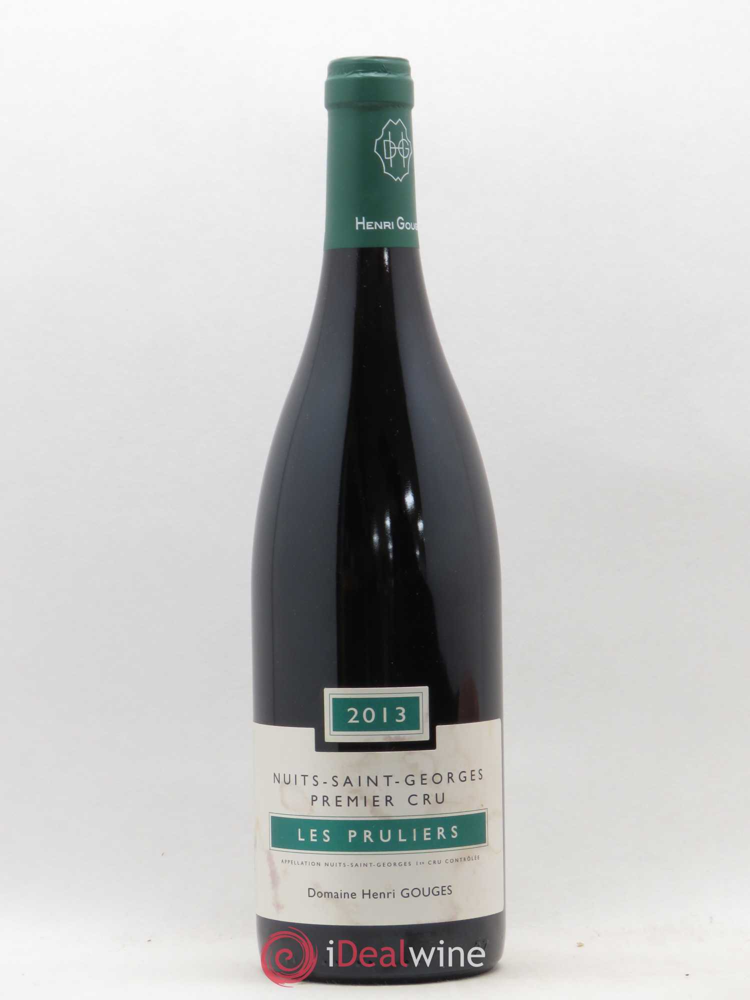 Nuits-Saint-Georges 1er Cru Les Pruliers Henri Gouges 2013 - Lot de 1 bouteille - 0