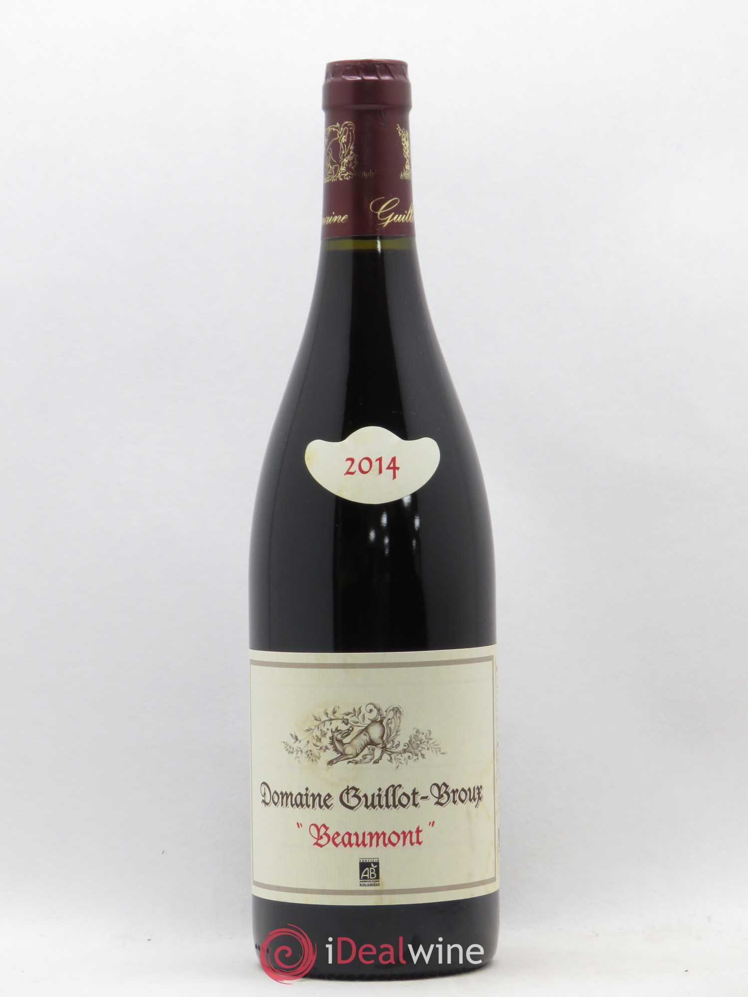 Mâcon-Cruzille Beaumont Guillot-Broux (Domaine) 2014 - Lot de 1 bouteille - 0