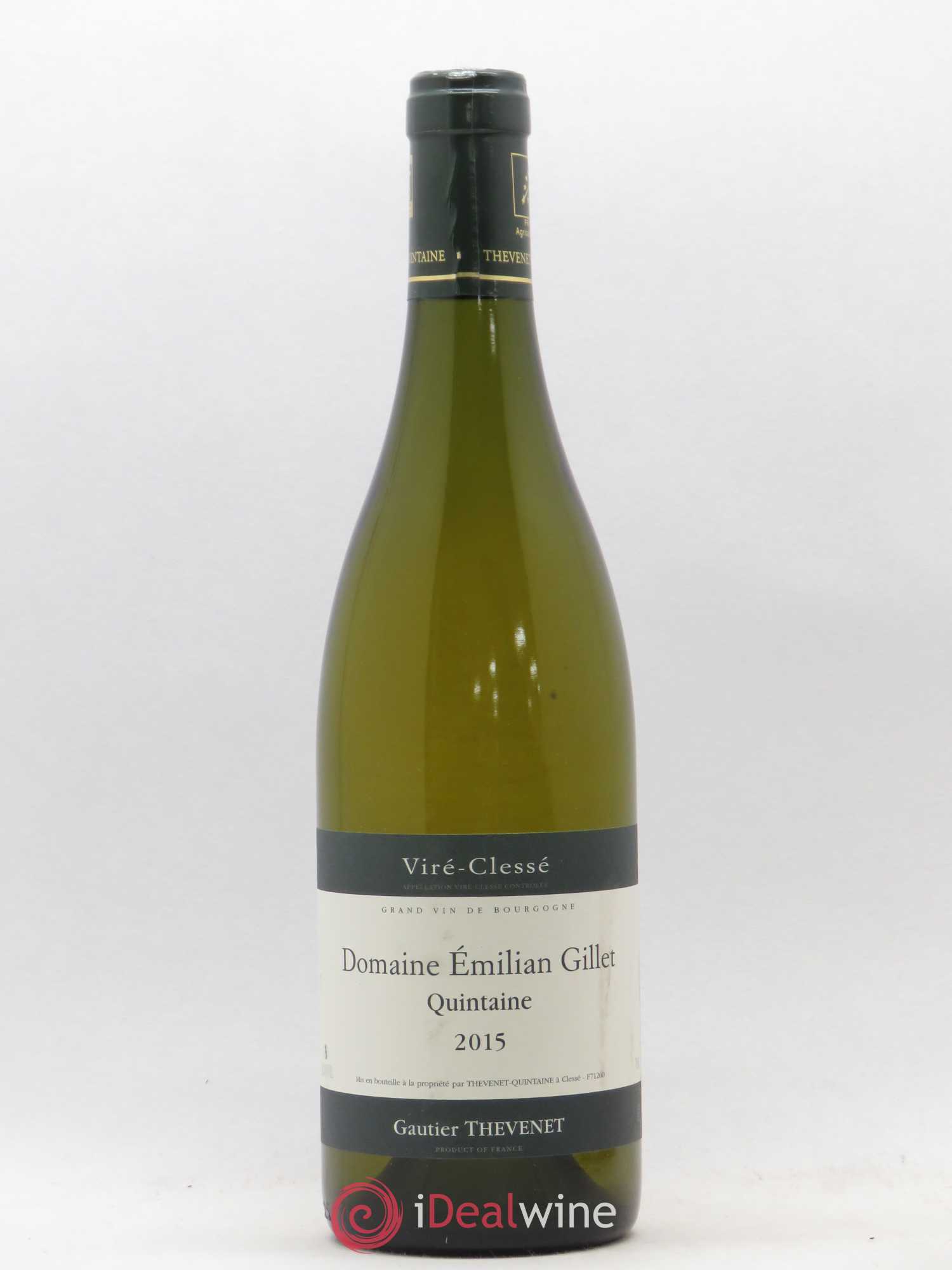 Viré-Clessé Emilian Gillet Domaine de la Bongran (J.Thevenet) Quintaine 2015 - Lot de 1 bouteille - 0
