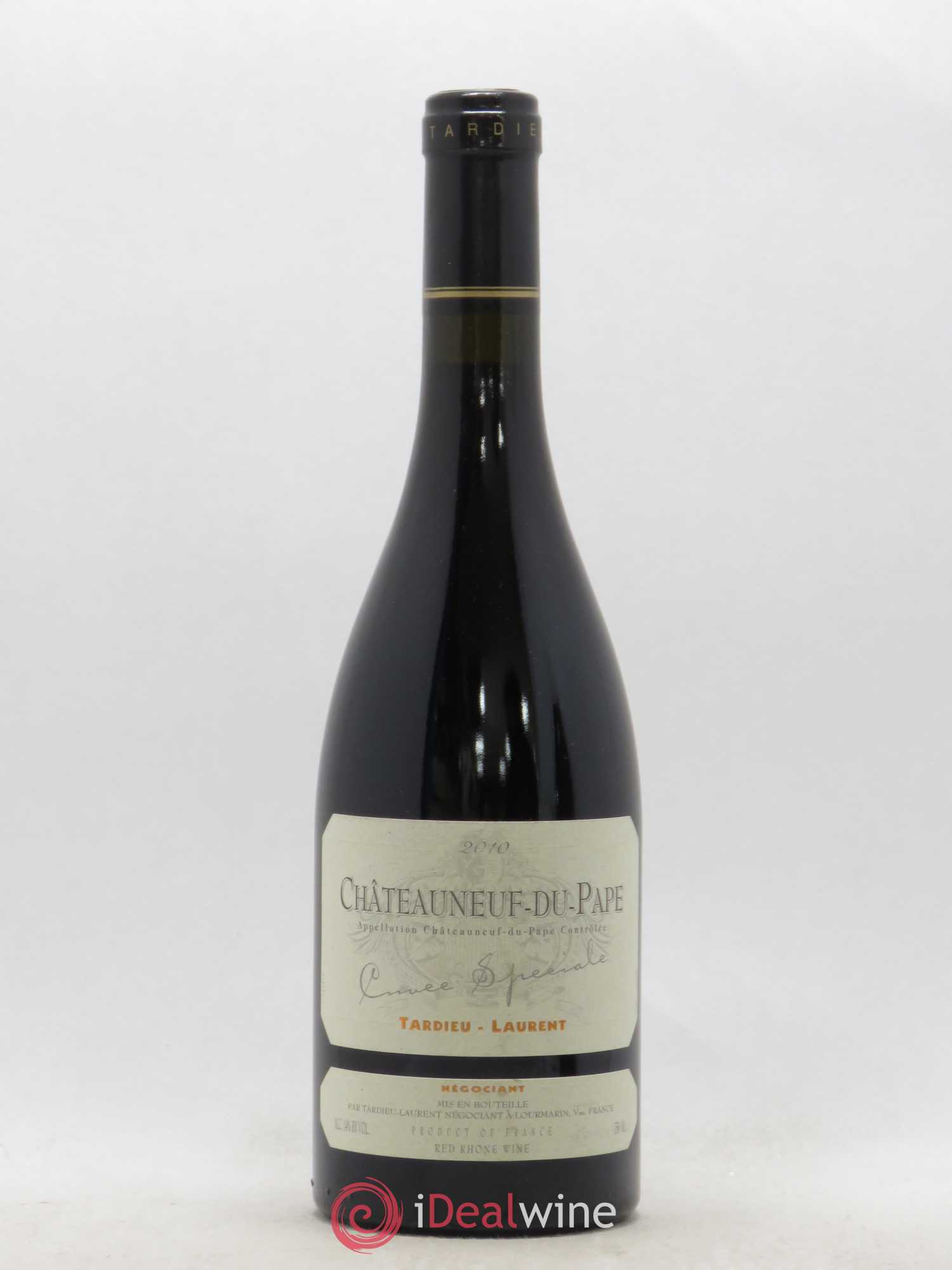 Châteauneuf-du-Pape Tardieu-Laurent Cuvée spéciale Famille Tardieu 2010 - Lot de 1 bouteille - 0