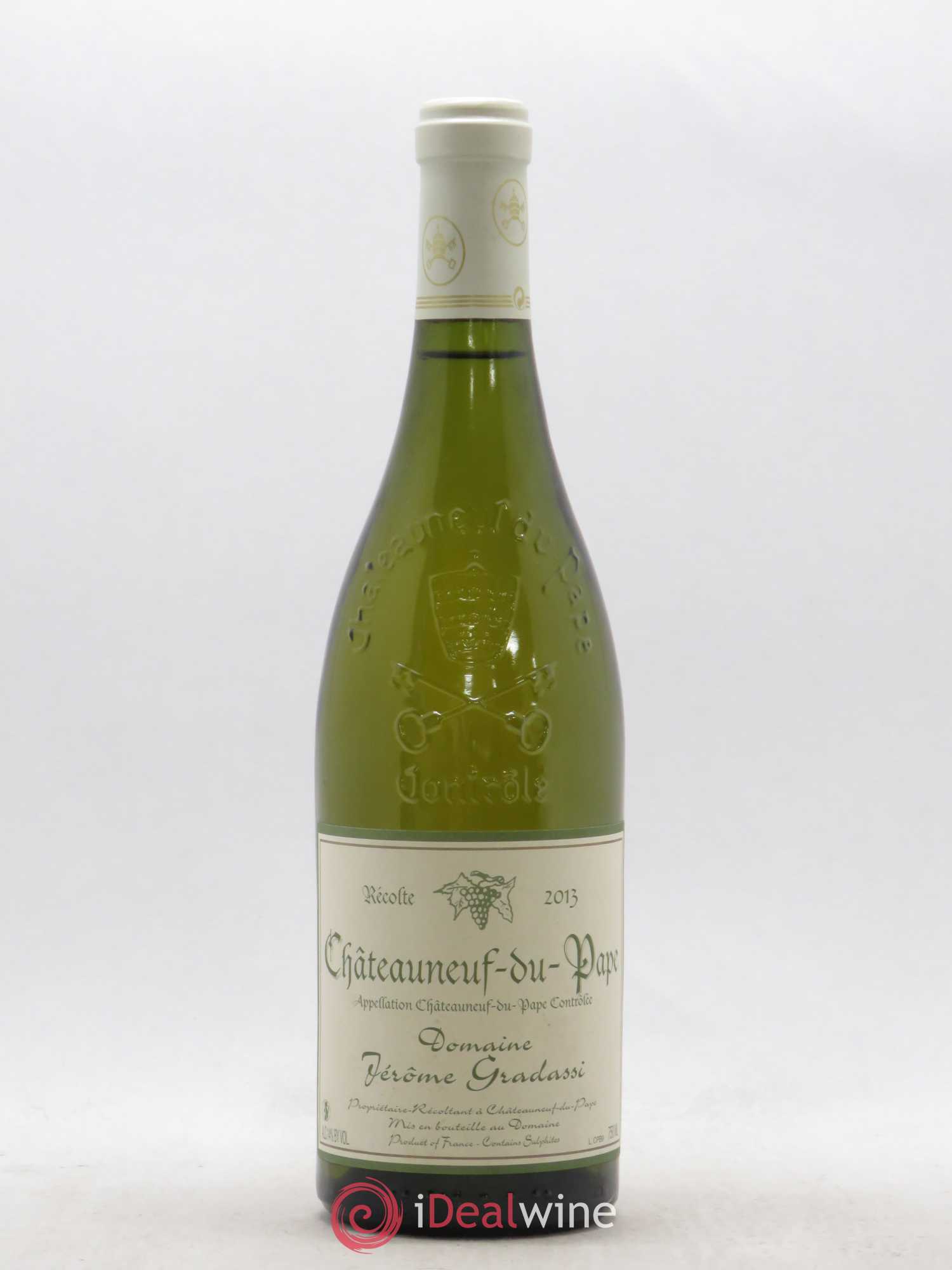 Châteauneuf-du-Pape Domaine Jerome Gradassi 2013 - Posten von 1 Flasche - 0