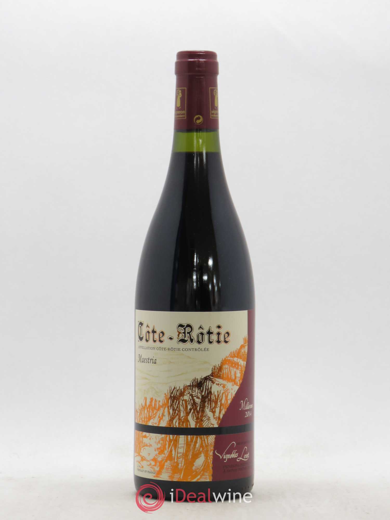 Côte-Rôtie Maestria Vignobles Levet 2014 - Lot de 1 bouteille - 0