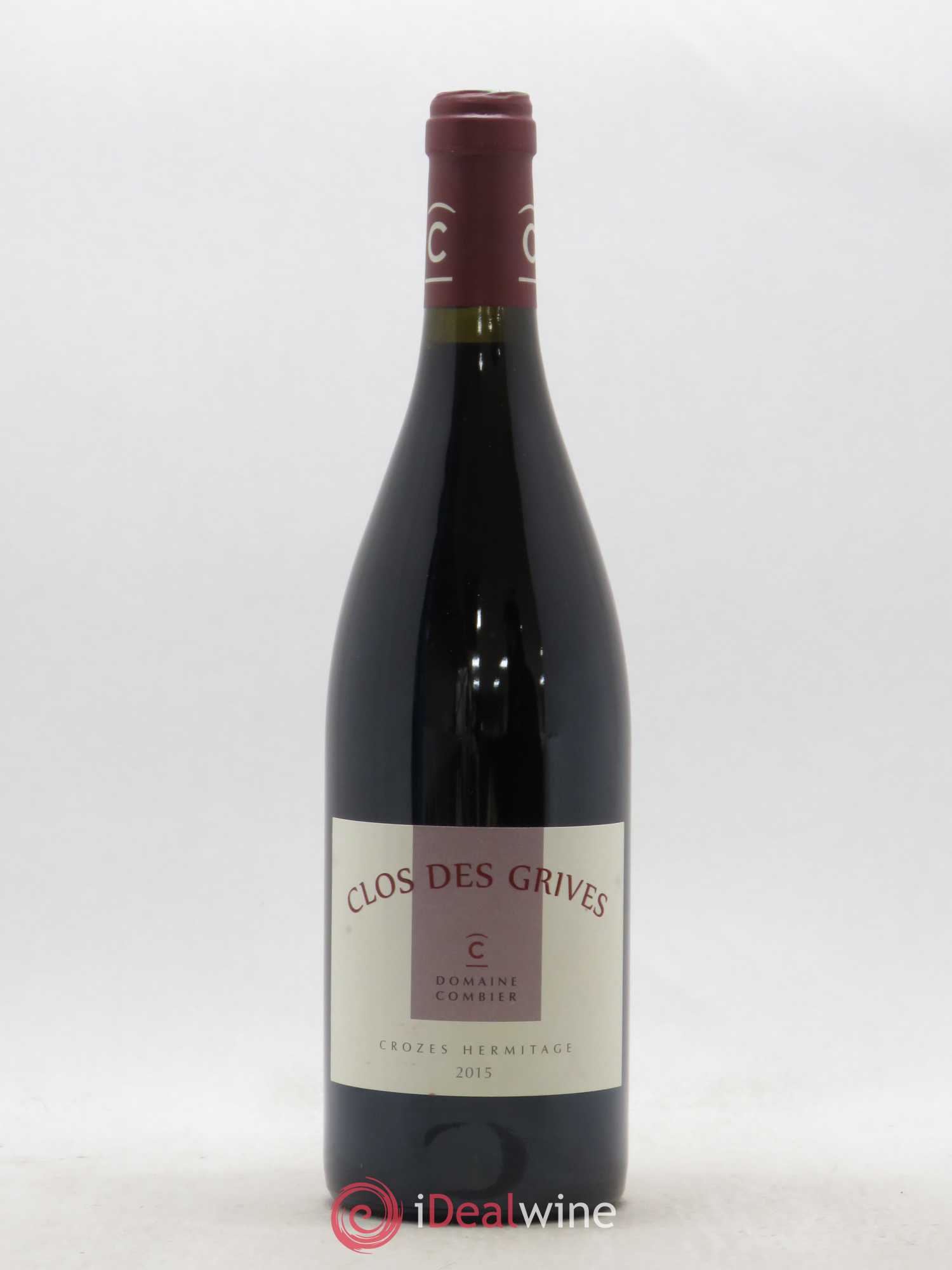 Crozes-Hermitage Clos des Grives Combier 2015 - Lot de 1 bouteille - 0