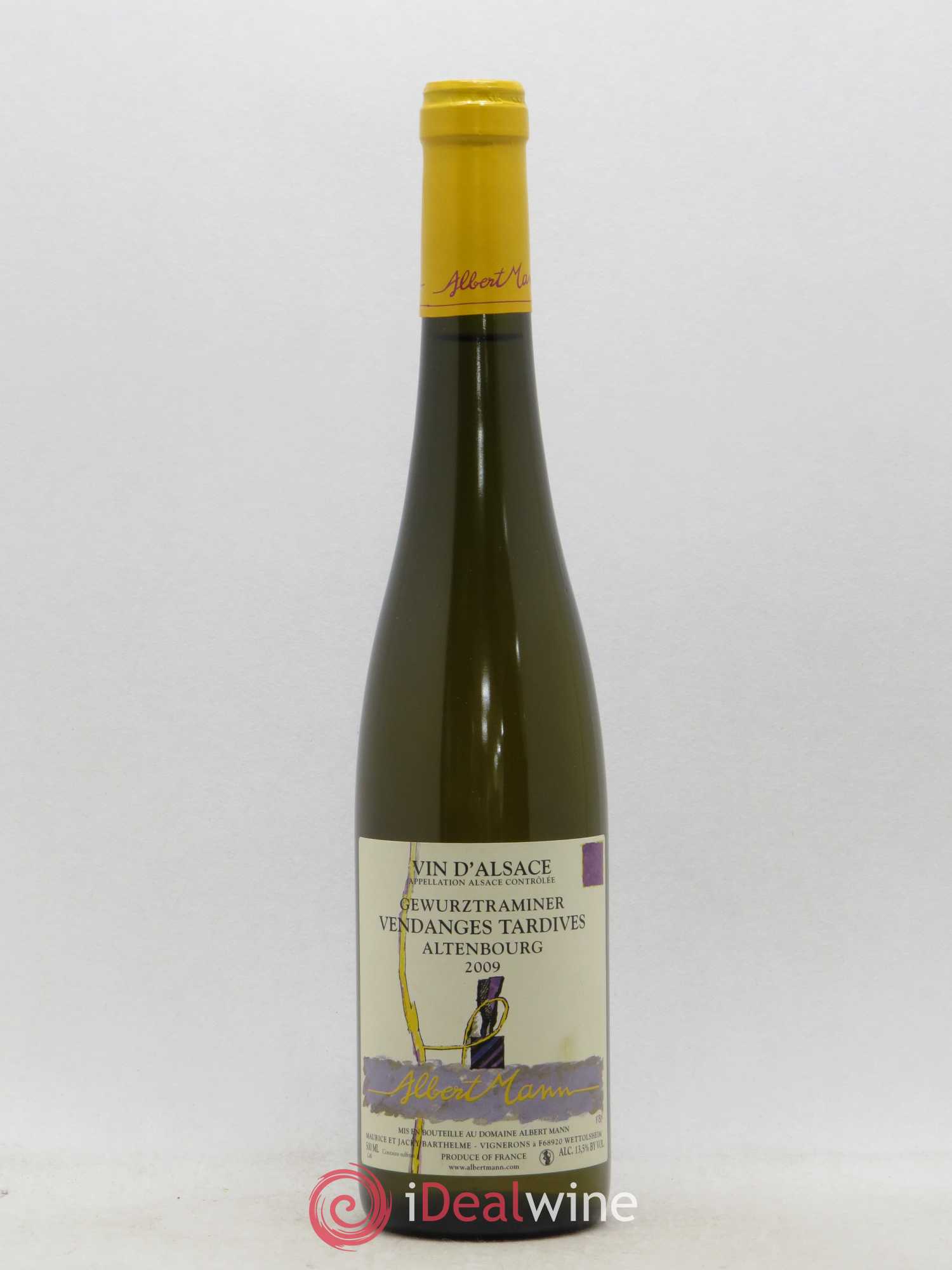 Gewurztraminer Vendanges Tardives Altenbourg Albert Mann 2009 - Lotto di 1 bottiglia - 0