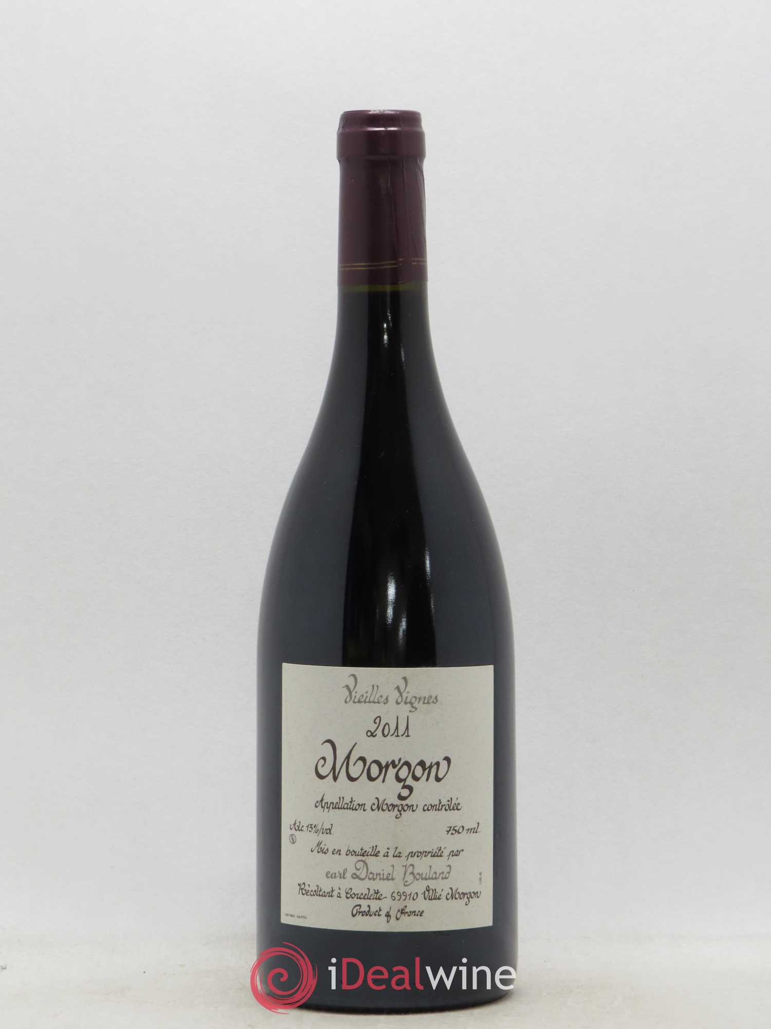 Morgon Vieilles Vignes Daniel Bouland (Domaine) 2011 - Lot de 1 bouteille - 0