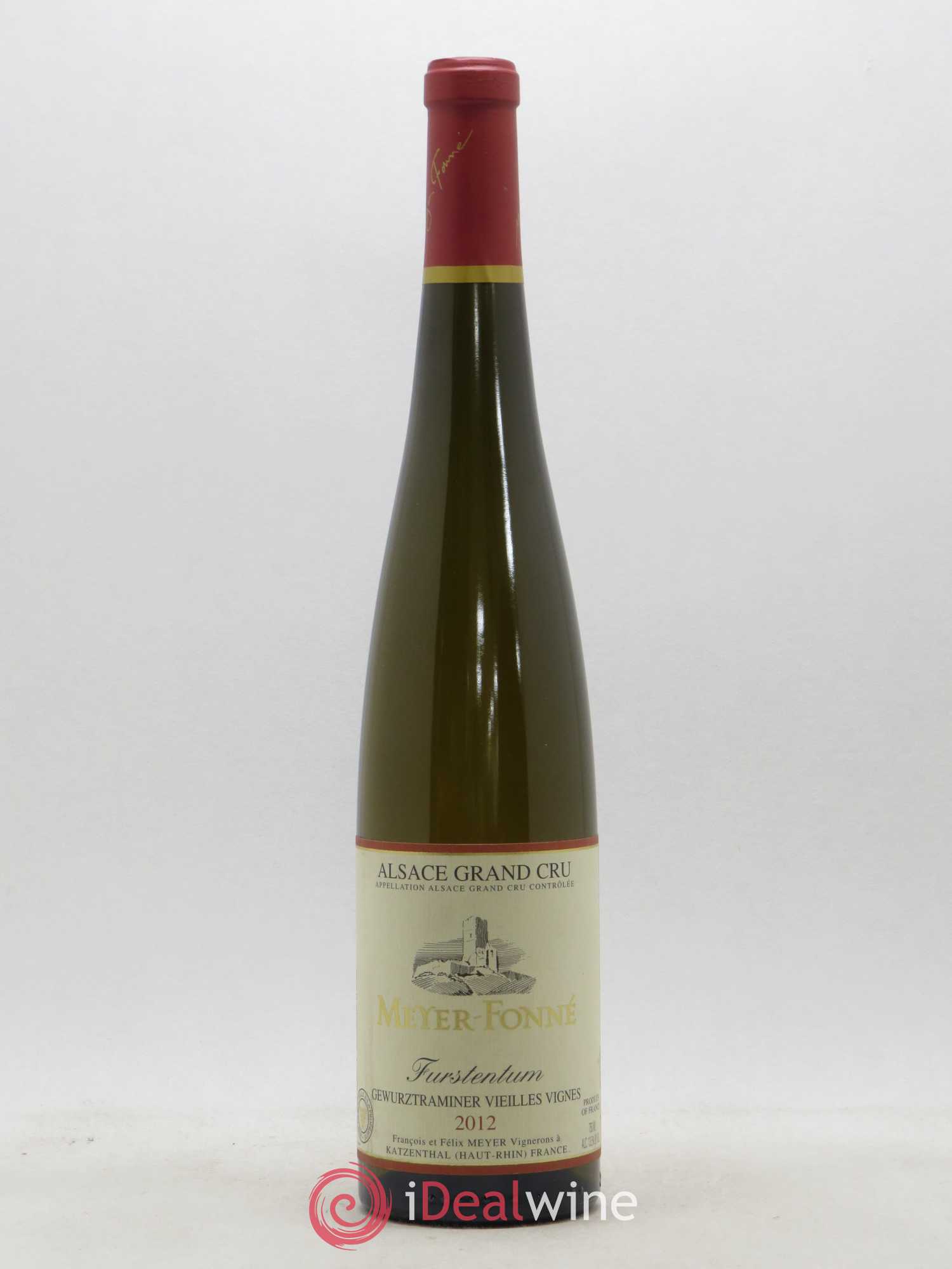 Gewurztraminer Grand Cru Furstentum Vieilles Vignes Domaine Meyer-Fonné 2012 - Posten von 1 Flasche - 0