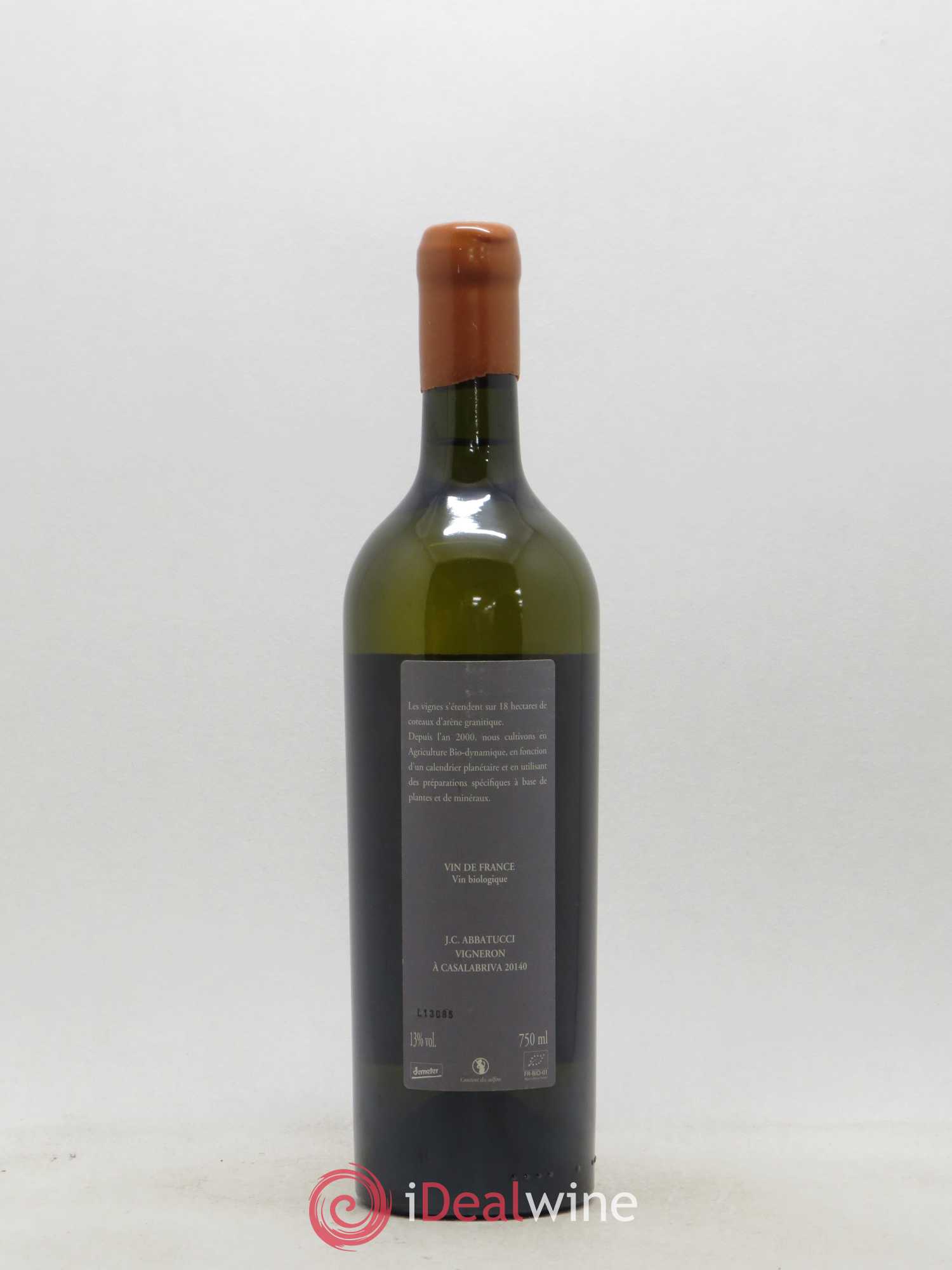 Vin de France Général de la Révolution Comte Abbatucci (Domaine) 2013 - Lot de 1 bouteille - 1