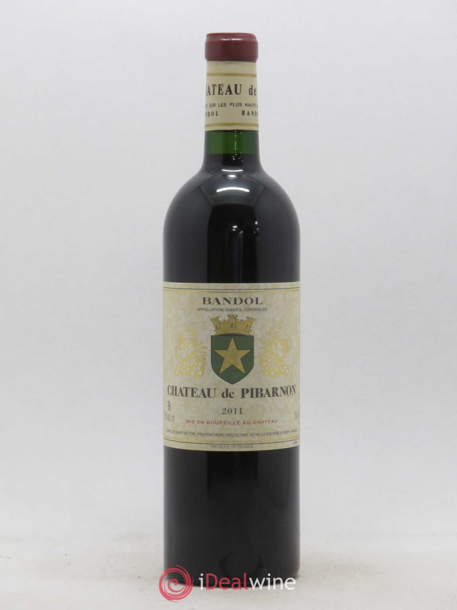 Bandol Château de Pibarnon Comte de Saint-Victor 2011 - Lot de 1 bouteille - 0