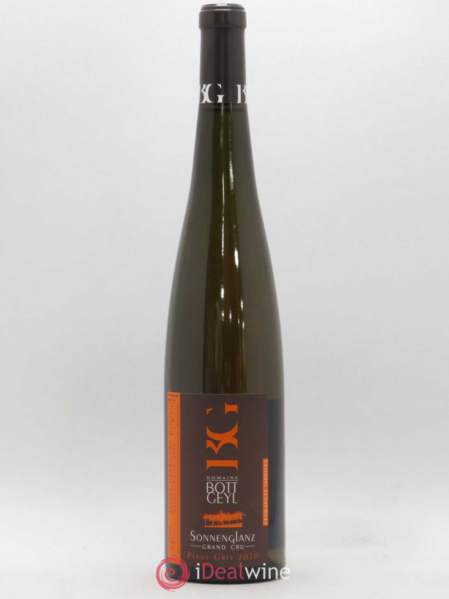 Alsace Pinot Gris Grand Cru Sonnenglanz Vendanges Tardives Bott-Geyl (Domaine) 2010 - Lotto di 1 bottiglia - 0