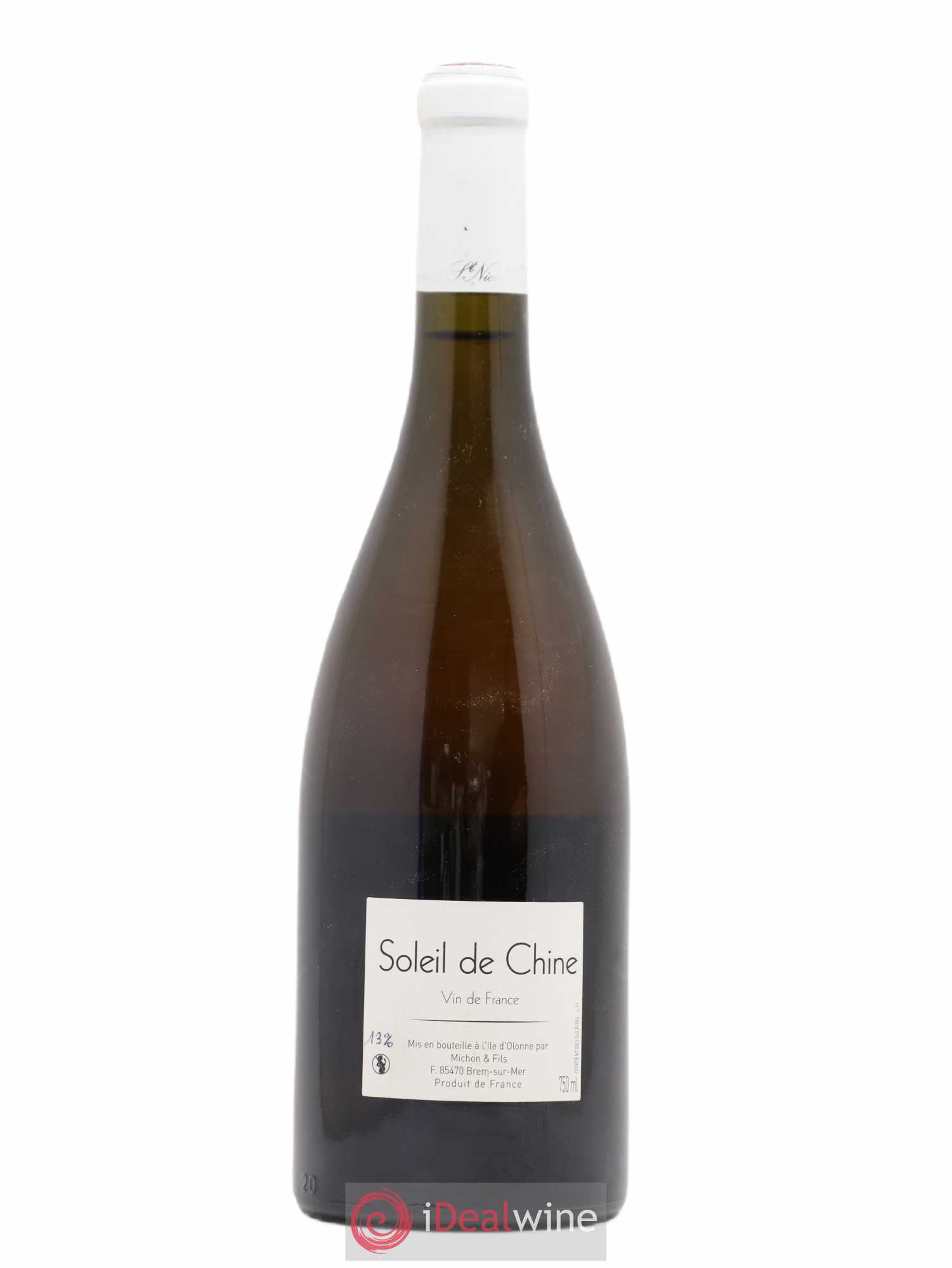Vin de France Soleil de Chine Domaine Saint Nicolas 2011 - Lot de 1 bouteille - 1