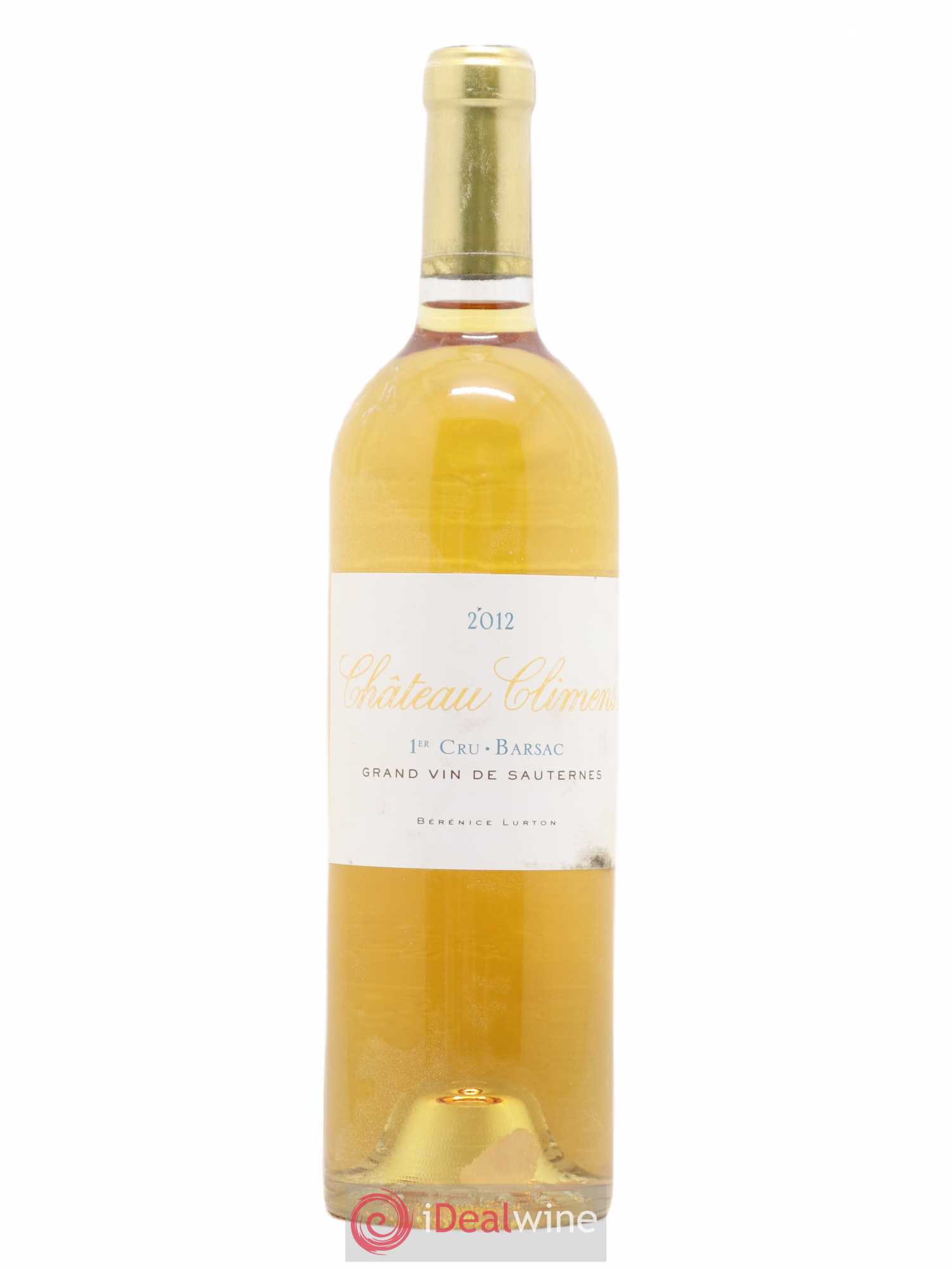 Château Climens 1er Grand Cru Classé 2012 - Posten von 1 Flasche - 0