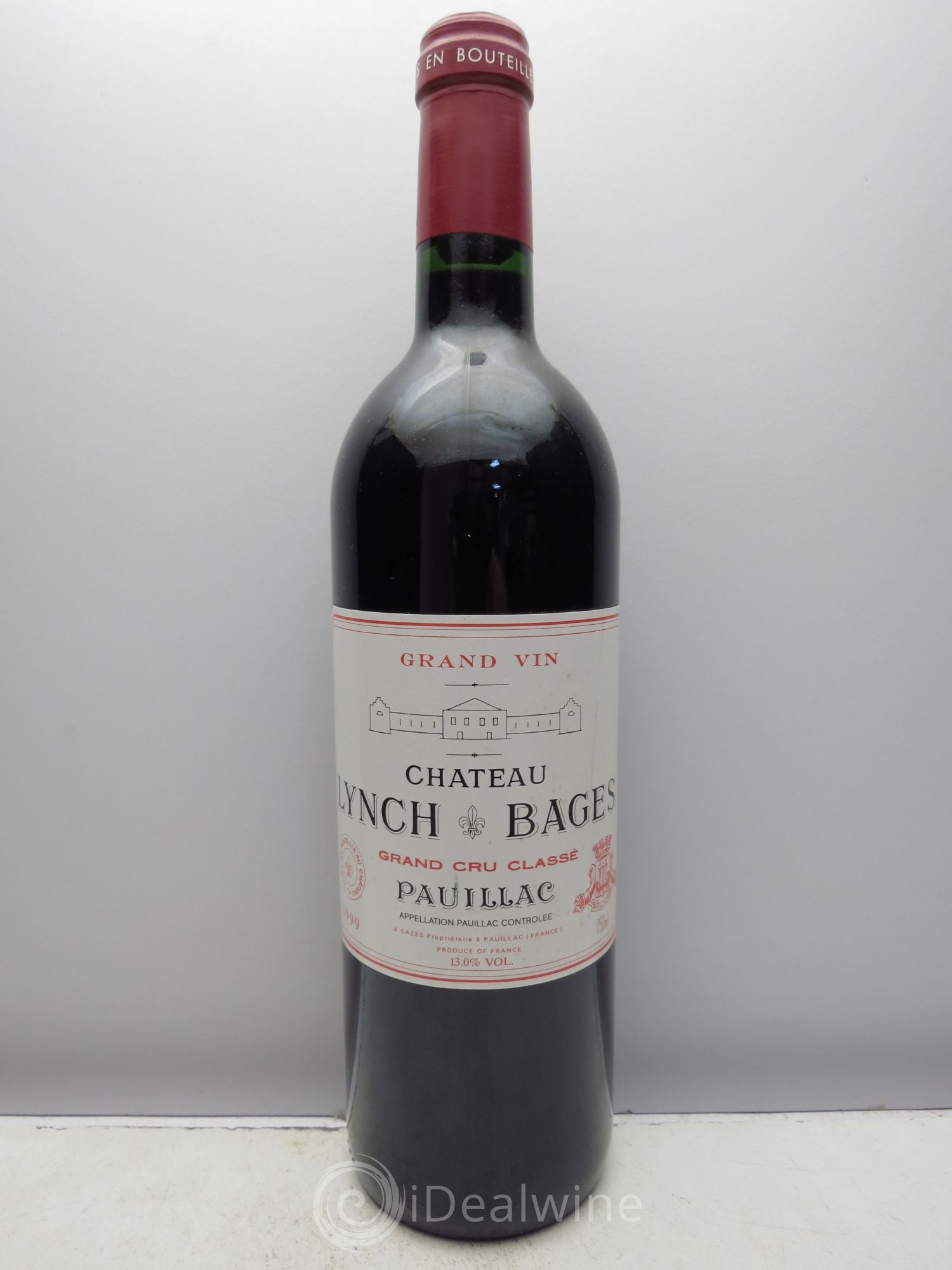 Château Lynch Bages 5ème Grand Cru Classé 1999 - Lot de 1 bouteille - 0
