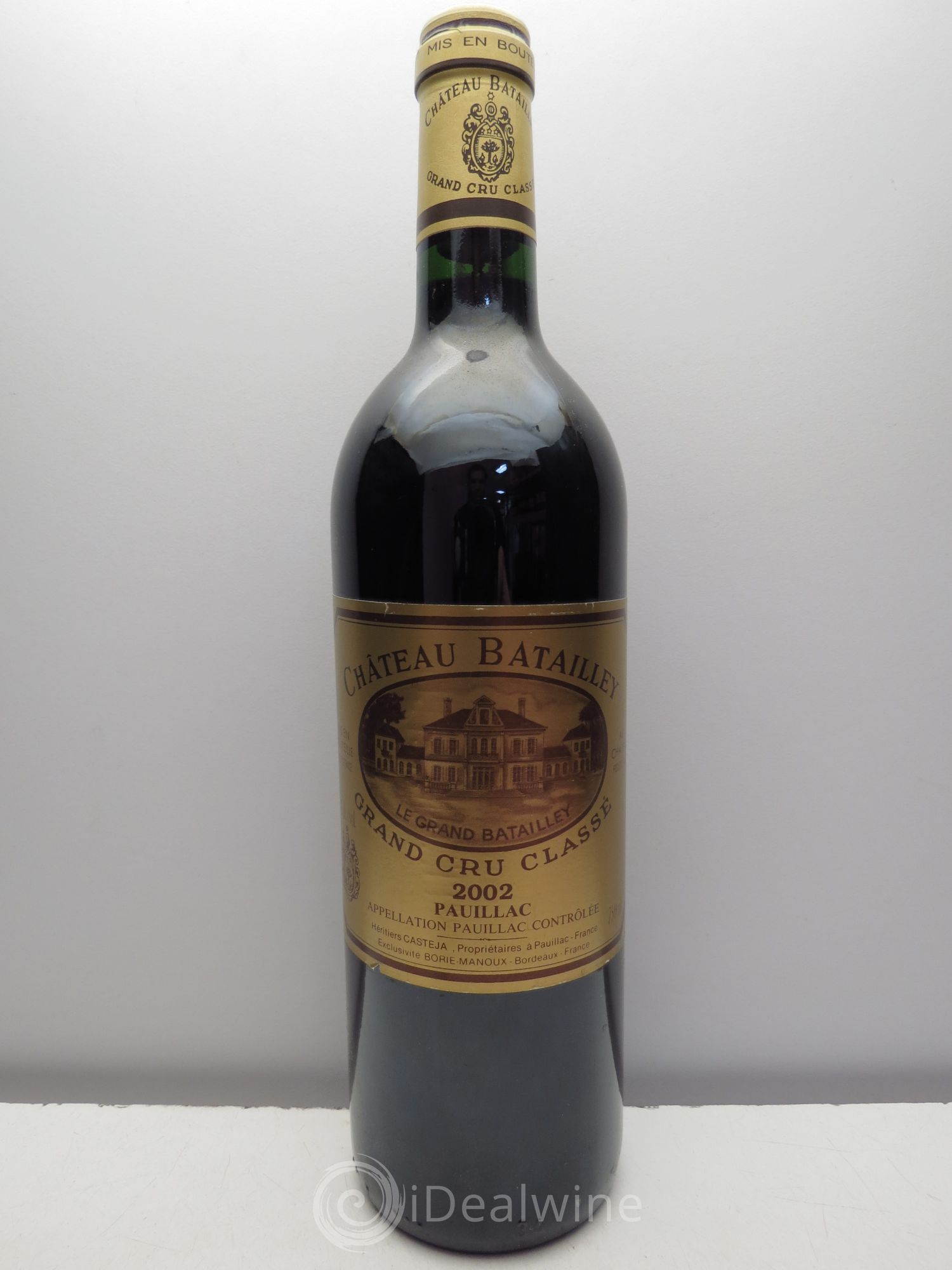 Château Batailley 5ème Grand Cru Classé 2002 - Lot de 1 bouteille - 0