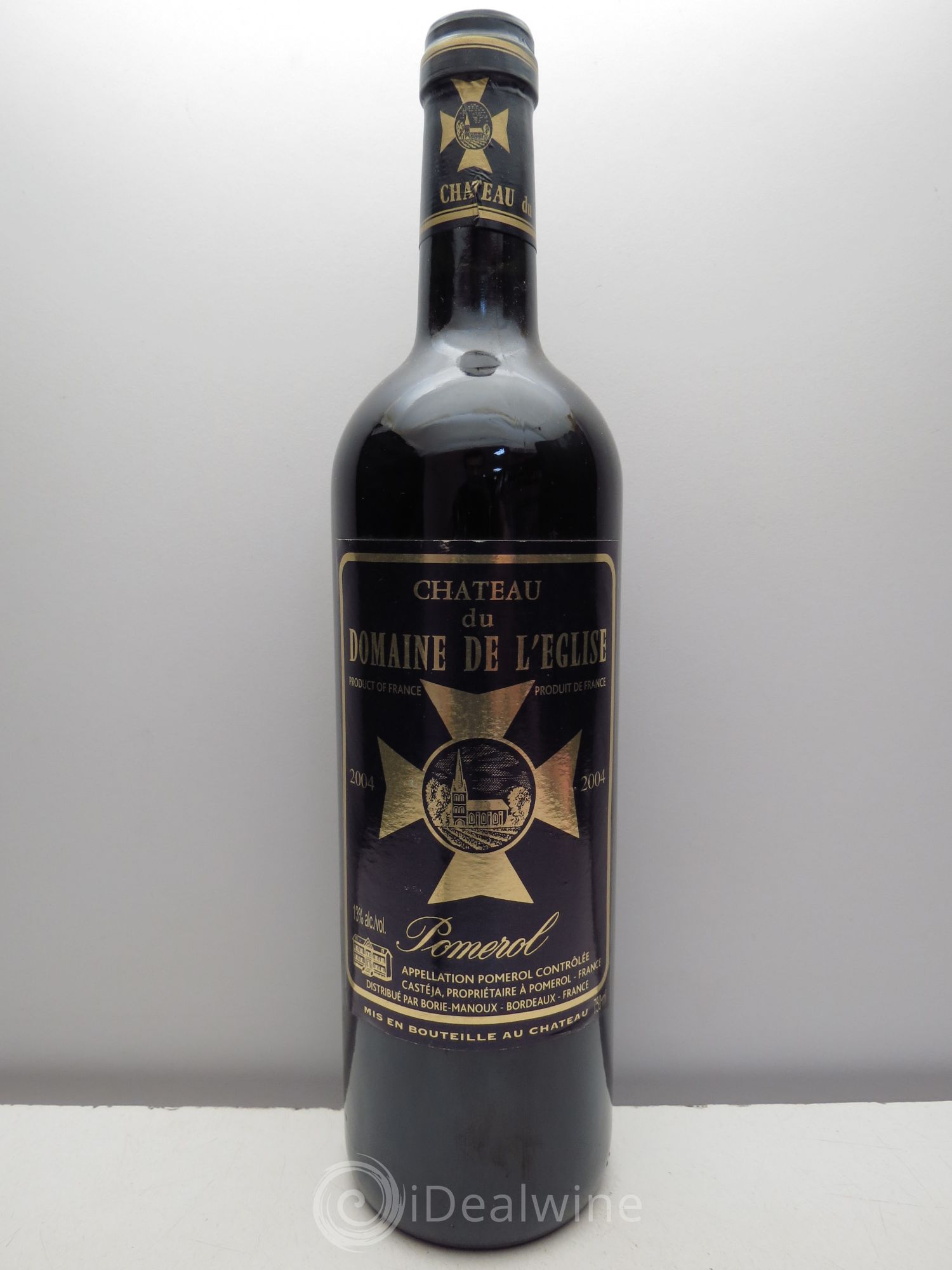 Château du Domaine de l'Église 2004 - Lot de 1 bouteille - 0