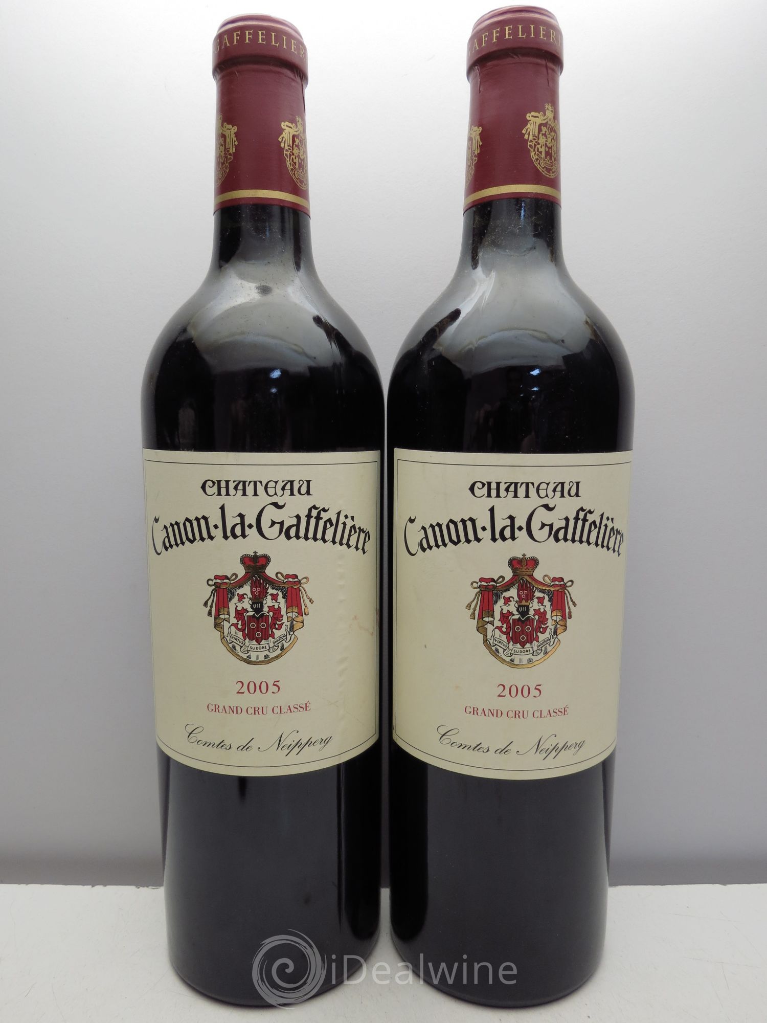 Château Canon la Gaffelière 1er Grand Cru Classé B 2005 - Lot de 2 bouteilles - 0