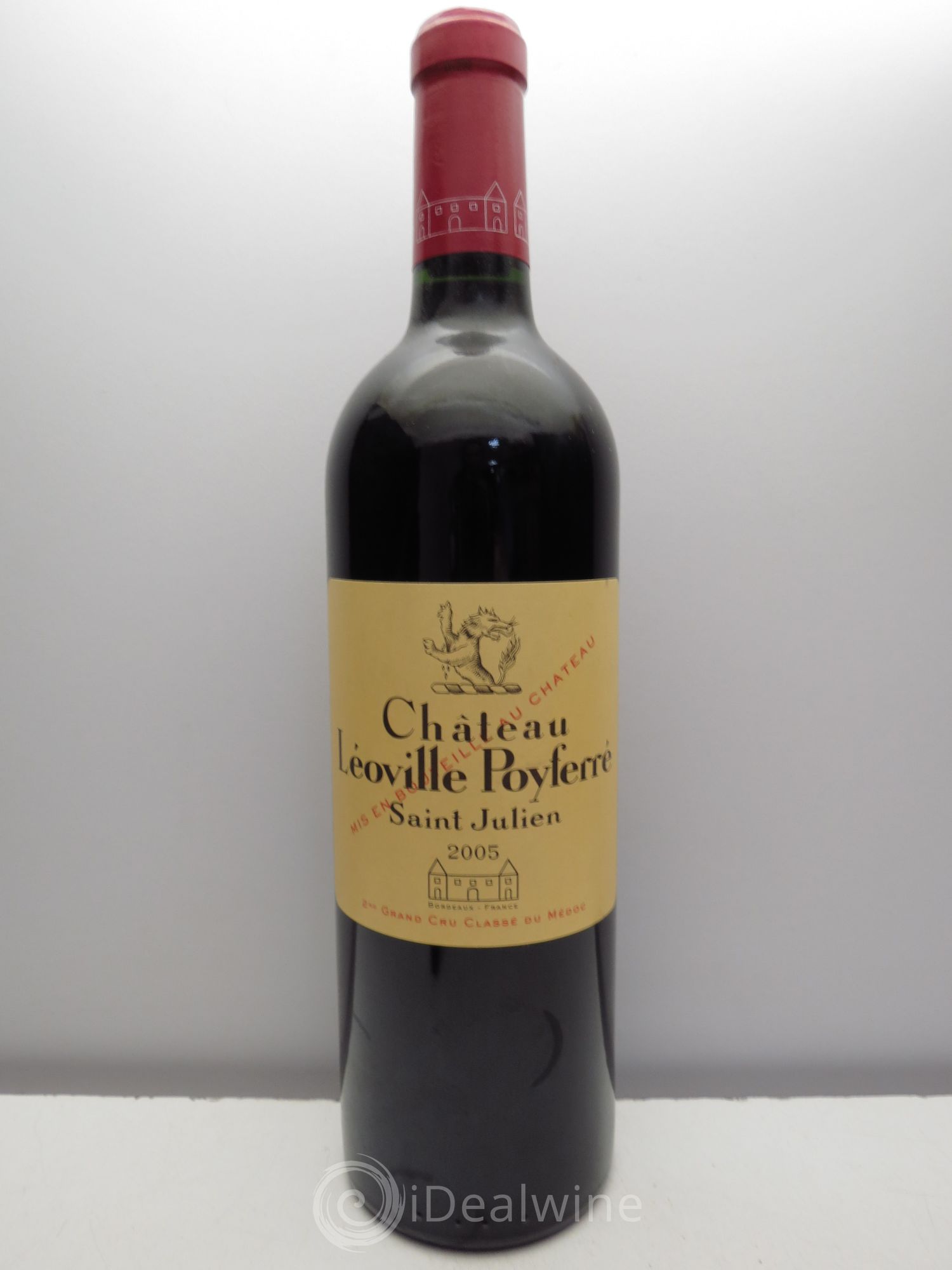 Château Léoville Poyferré 2ème Grand Cru Classé 2005 - Lot de 1 bouteille - 0
