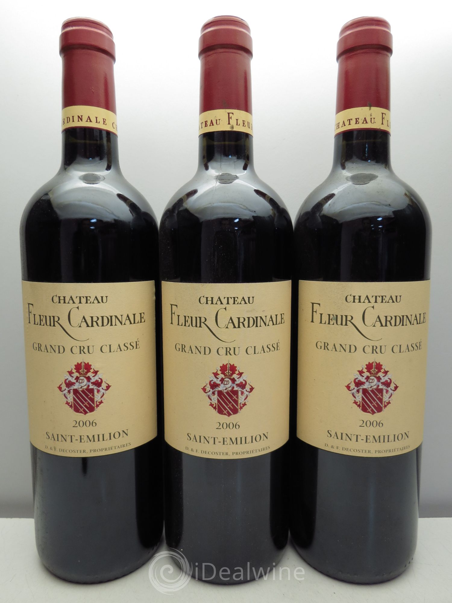 Château Fleur Cardinale Grand Cru Classé 2006 - Lot de 3 bouteilles - 0