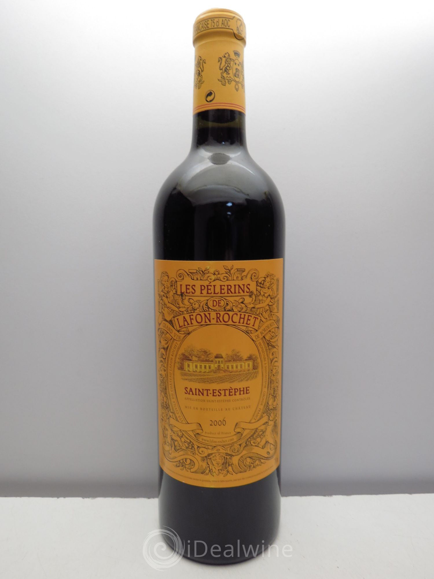 Château Saint-Estèphe Les Pélerins de Lafon Rochet 2006 - Lot de 1 bouteille - 0