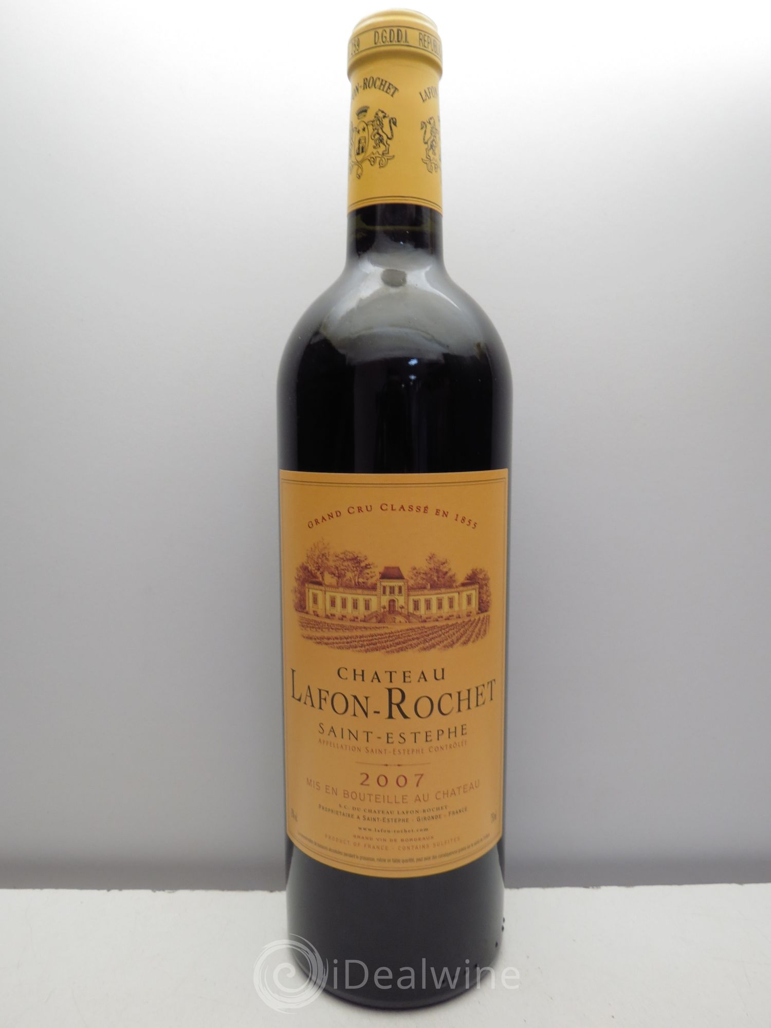 Château Lafon Rochet 4ème Grand Cru Classé 2007 - Lot de 1 bouteille - 0