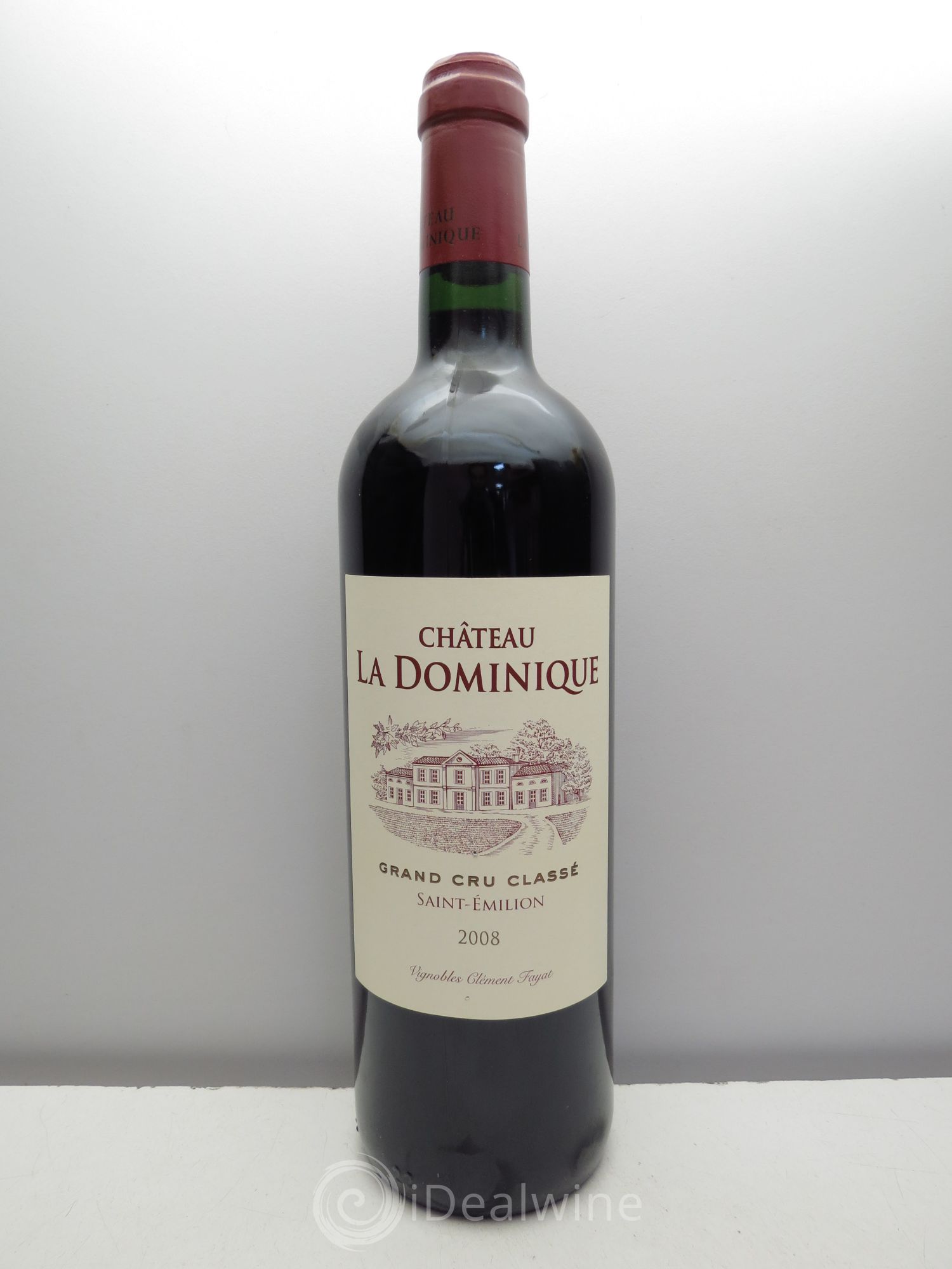 Château la Dominique Grand Cru Classé 2008 - Lot de 1 bouteille - 0