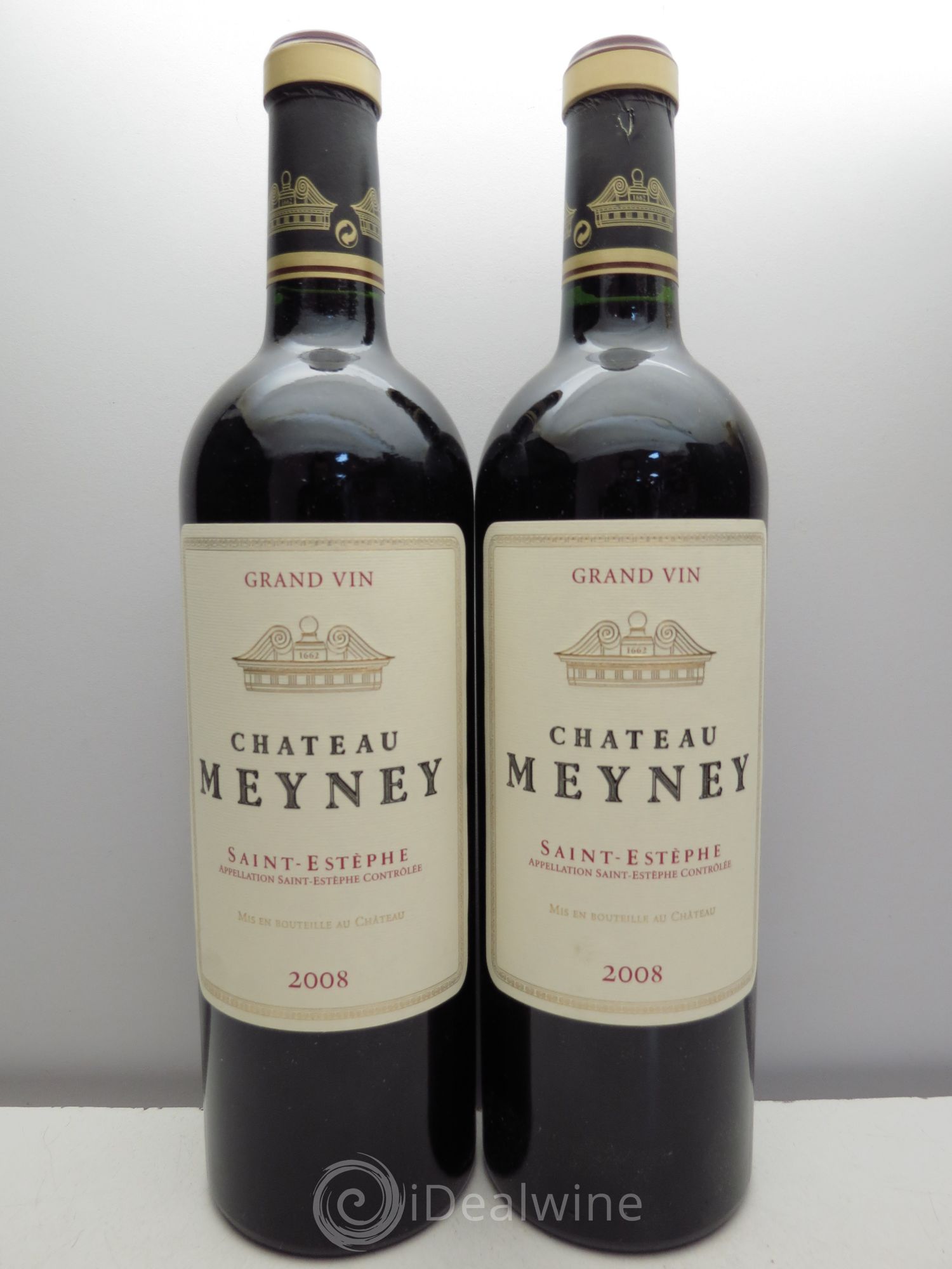 Château Meyney 2008 - Lot de 2 bouteilles - 0