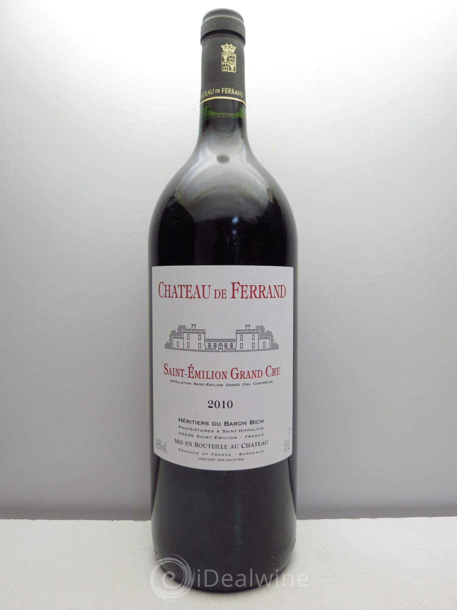 Château de Ferrand Grand Cru Classé 2010 - Lot de 1 magnum - 0