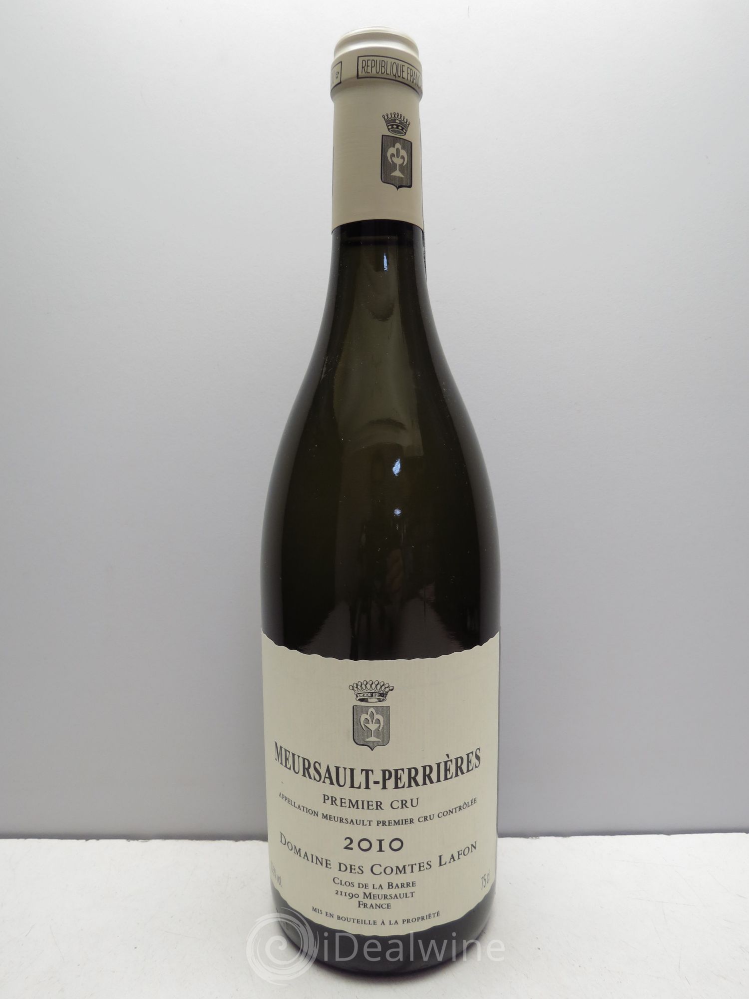 Meursault 1er Cru Perrières Comtes Lafon (Domaine des) 2010 - Posten von 1 Flasche - 0