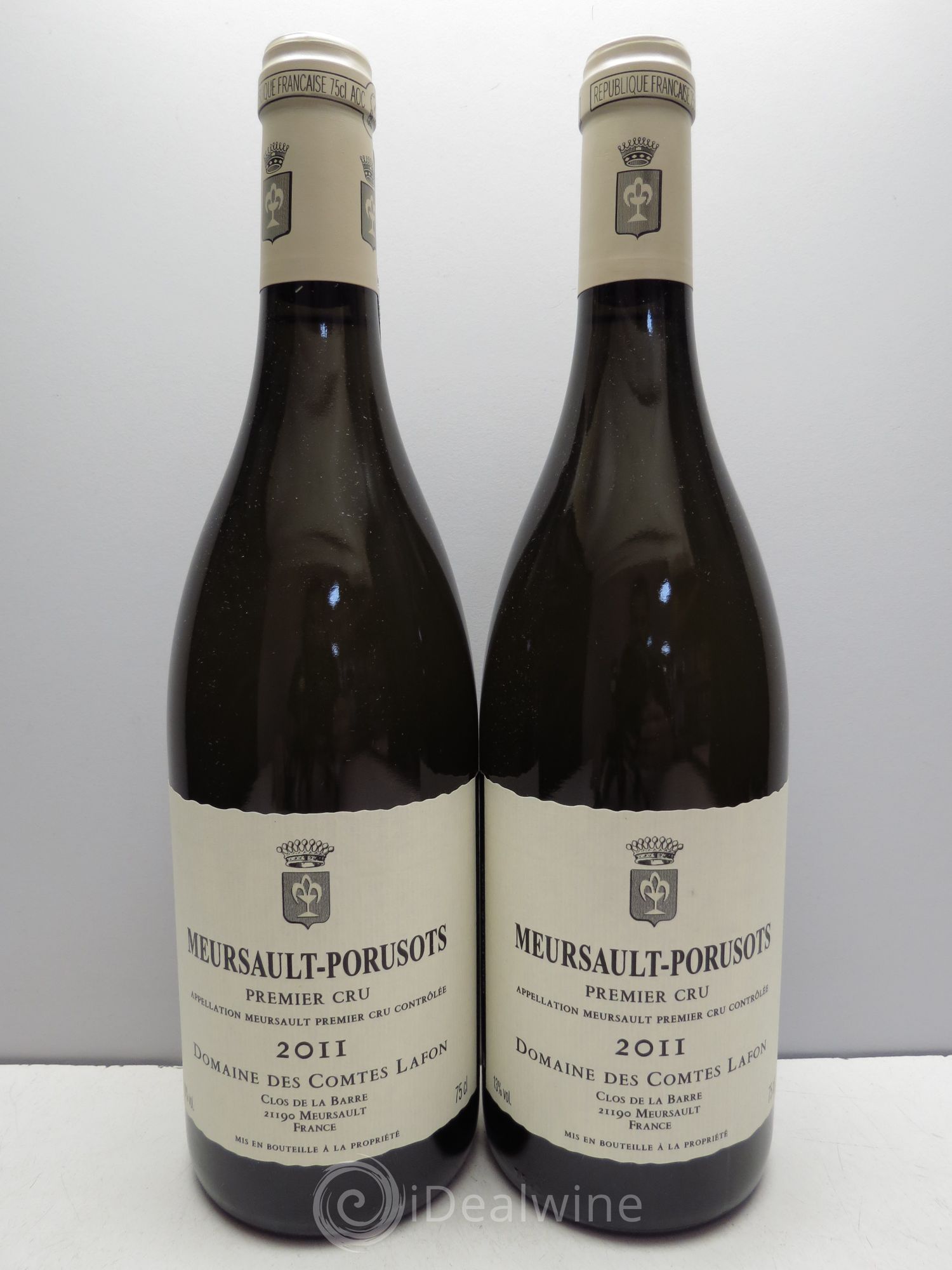 Meursault Porusots 2011 - Posten von 2 Flaschen - 0