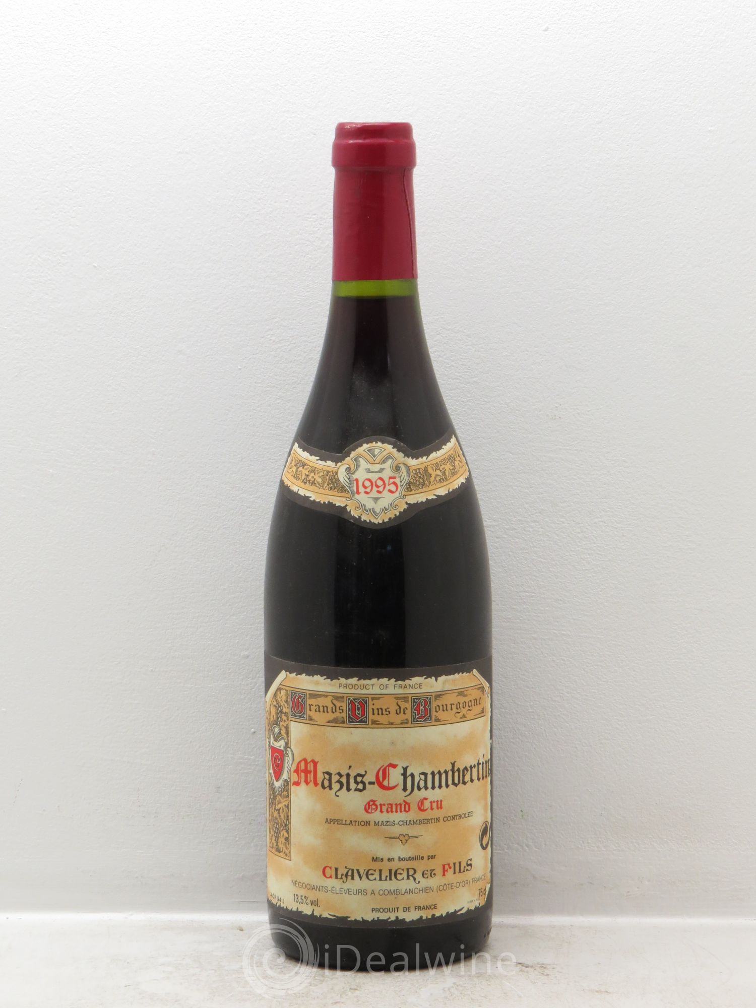 Mazis-Chambertin Grand Cru Domaine Clavelier 1995 - Posten von 1 Flasche - 0