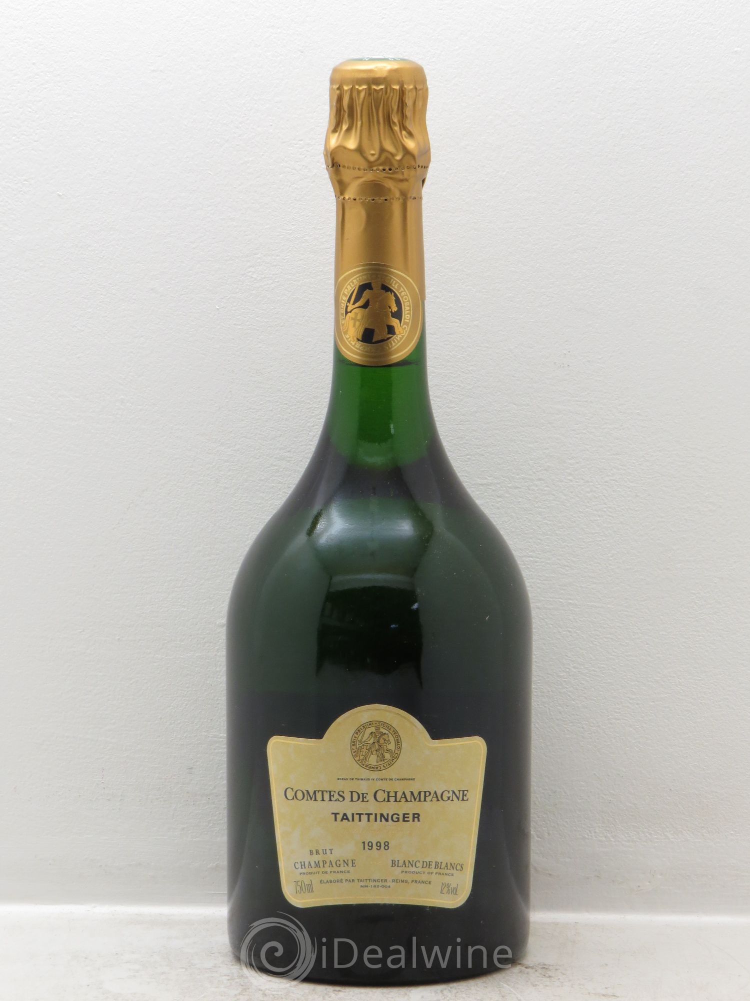 Comtes de Champagne Taittinger 1998 - Lot de 1 bouteille - 0