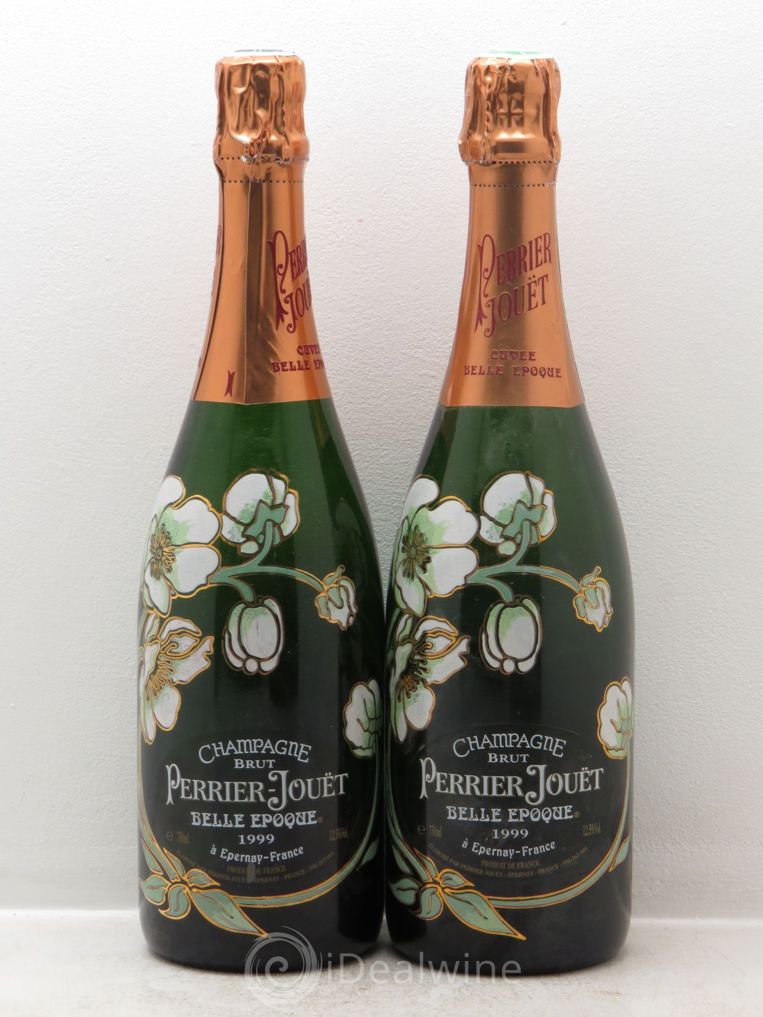 Cuvée Belle Epoque Brut Perrier-Jouët 1999 - Lot de 2 bouteilles - 0