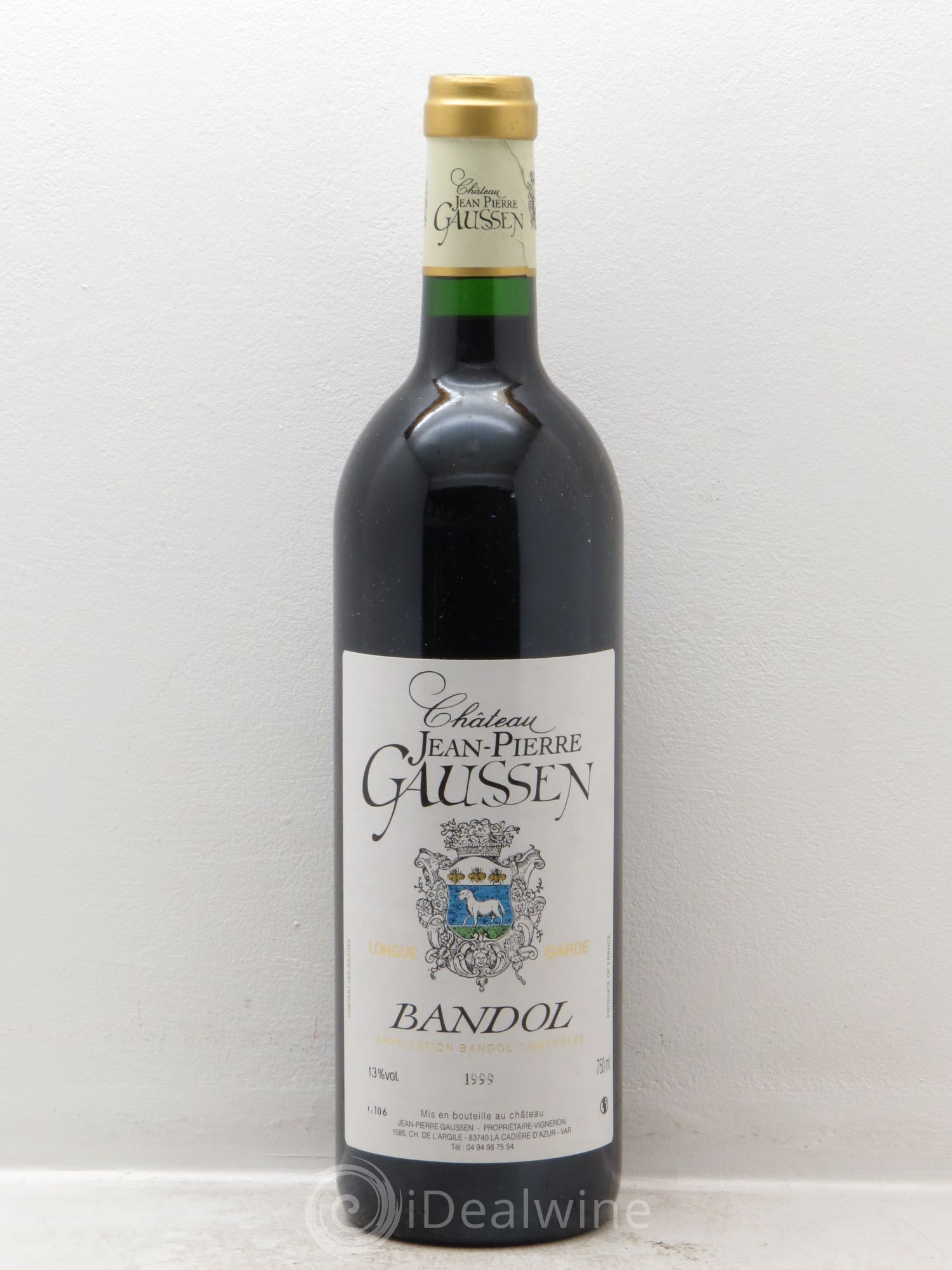 Bandol Château Jean-Pierre Gaussen 1999 - Posten von 1 Flasche - 0