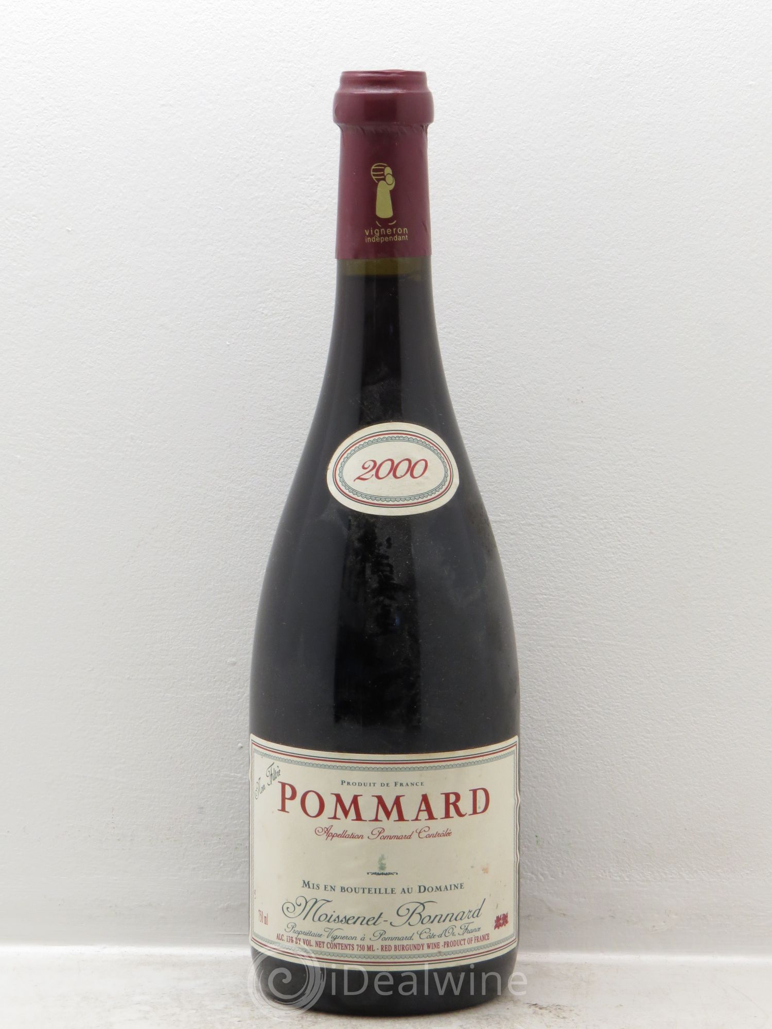 Pommard Domaine Moissenet Bonnard 2000 - Posten von 1 Flasche - 0