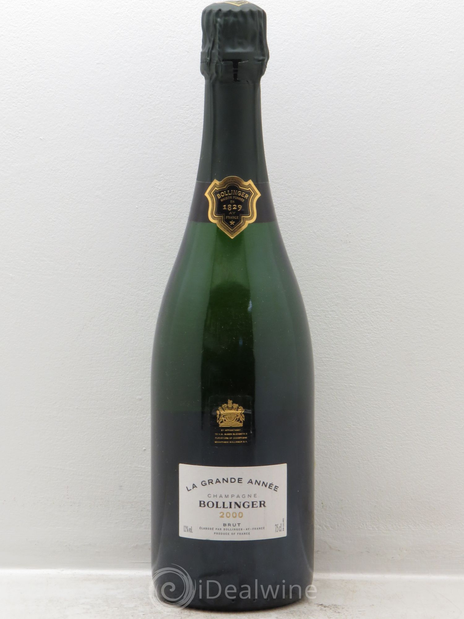La Grande Année Brut Bollinger 2000 - Lot de 1 bouteille - 0